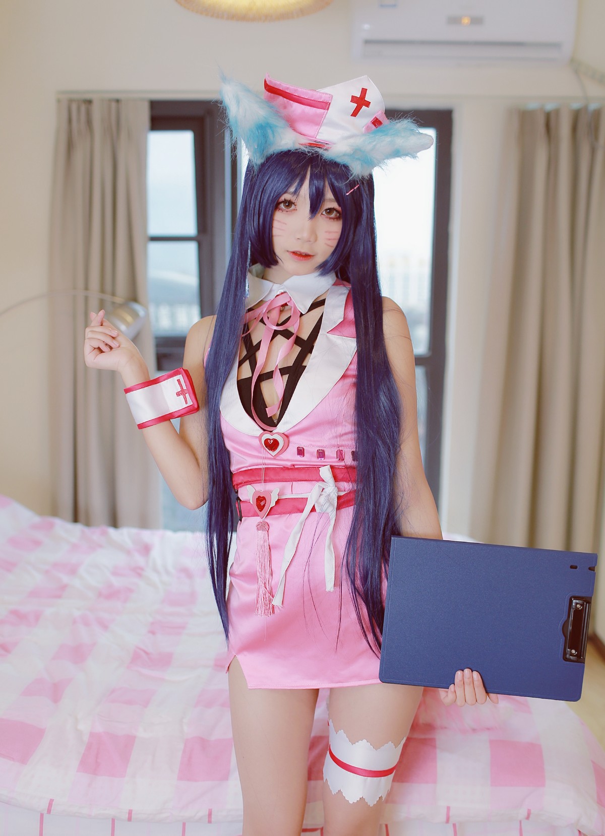 xgyw.top_清纯少女五更百鬼阿狸护士服主题私房性感护士装配白丝腿袜秀美腿诱惑写真37P