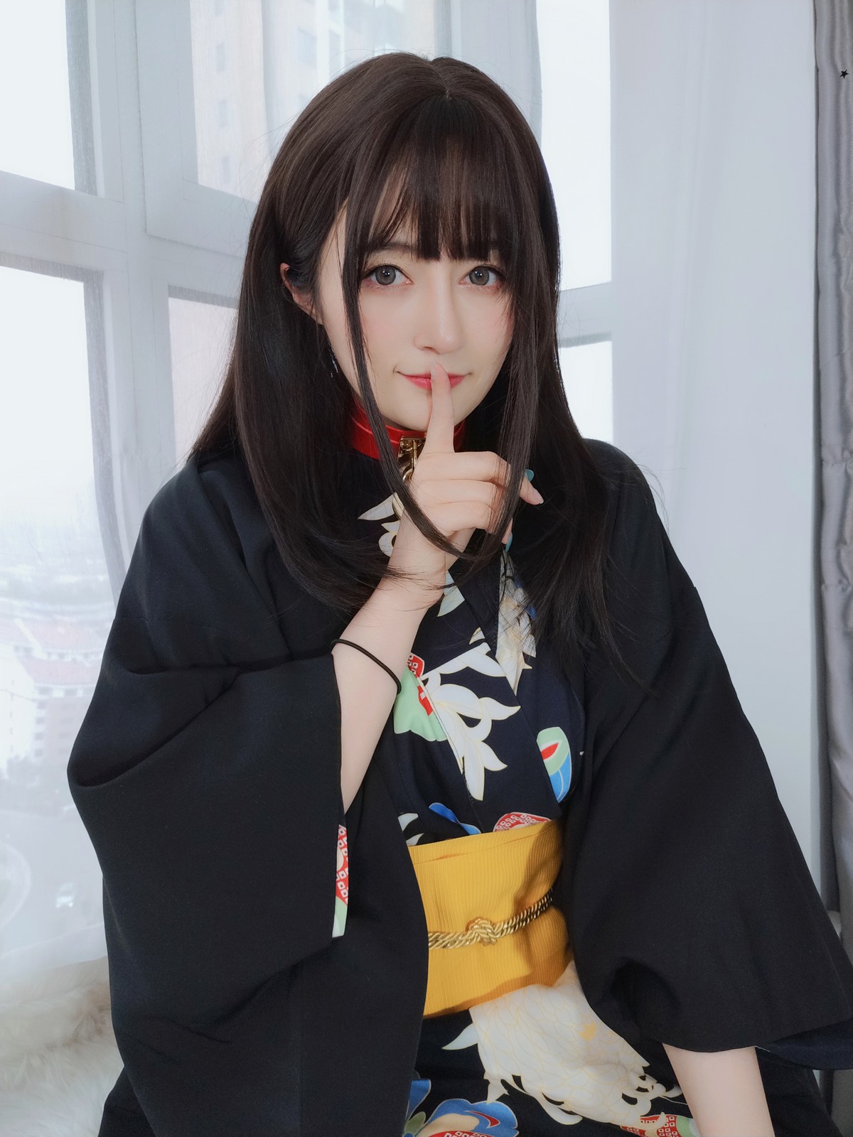 xgyw.top_Coser小姐姐白银和服下的秘密主题私房性感和服半撩露情趣内裤撩人诱惑写真64P
