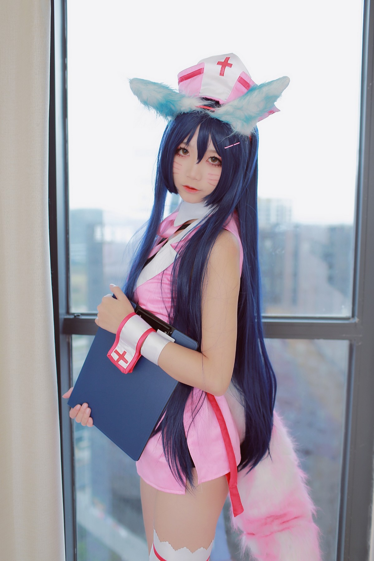 xgyw.top_清纯少女五更百鬼阿狸护士服主题私房性感护士装配白丝腿袜秀美腿诱惑写真37P