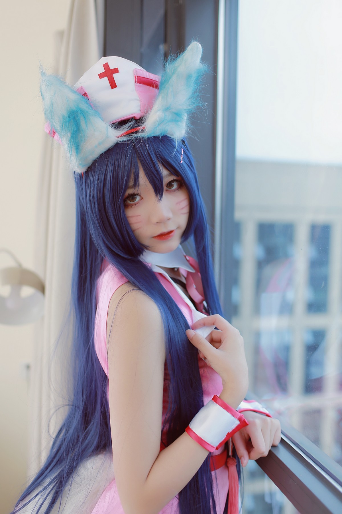 xgyw.top_清纯少女五更百鬼阿狸护士服主题私房性感护士装配白丝腿袜秀美腿诱惑写真37P