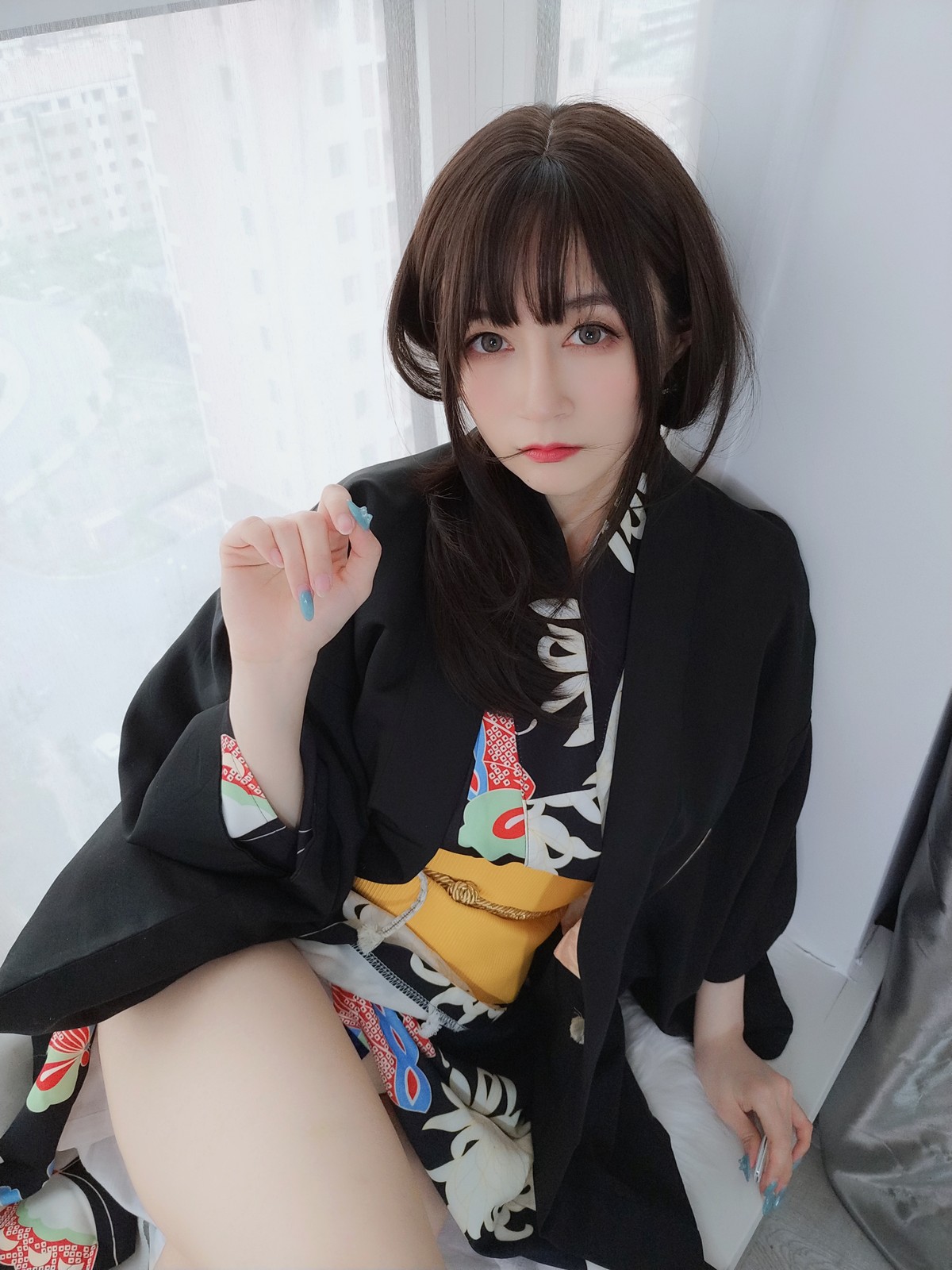 xgyw.top_Coser小姐姐白银和服下的秘密主题私房性感和服半撩露情趣内裤撩人诱惑写真64P