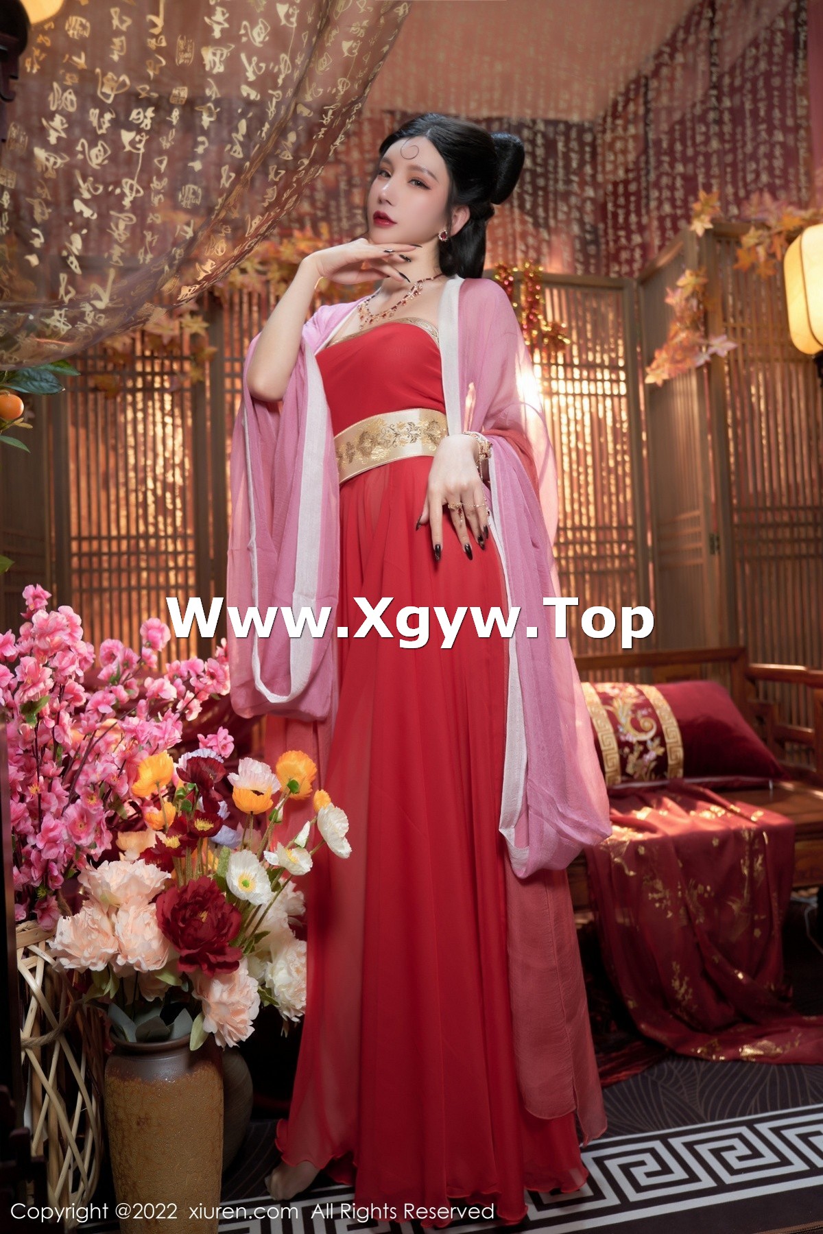 xgyw.top_XiuRen第4575期_女神周于希Sally三亚旅拍妲己角色扮演古装服饰性感迷人写真74P