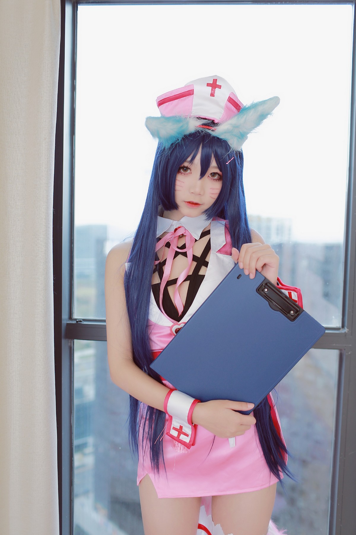 xgyw.top_清纯少女五更百鬼阿狸护士服主题私房性感护士装配白丝腿袜秀美腿诱惑写真37P