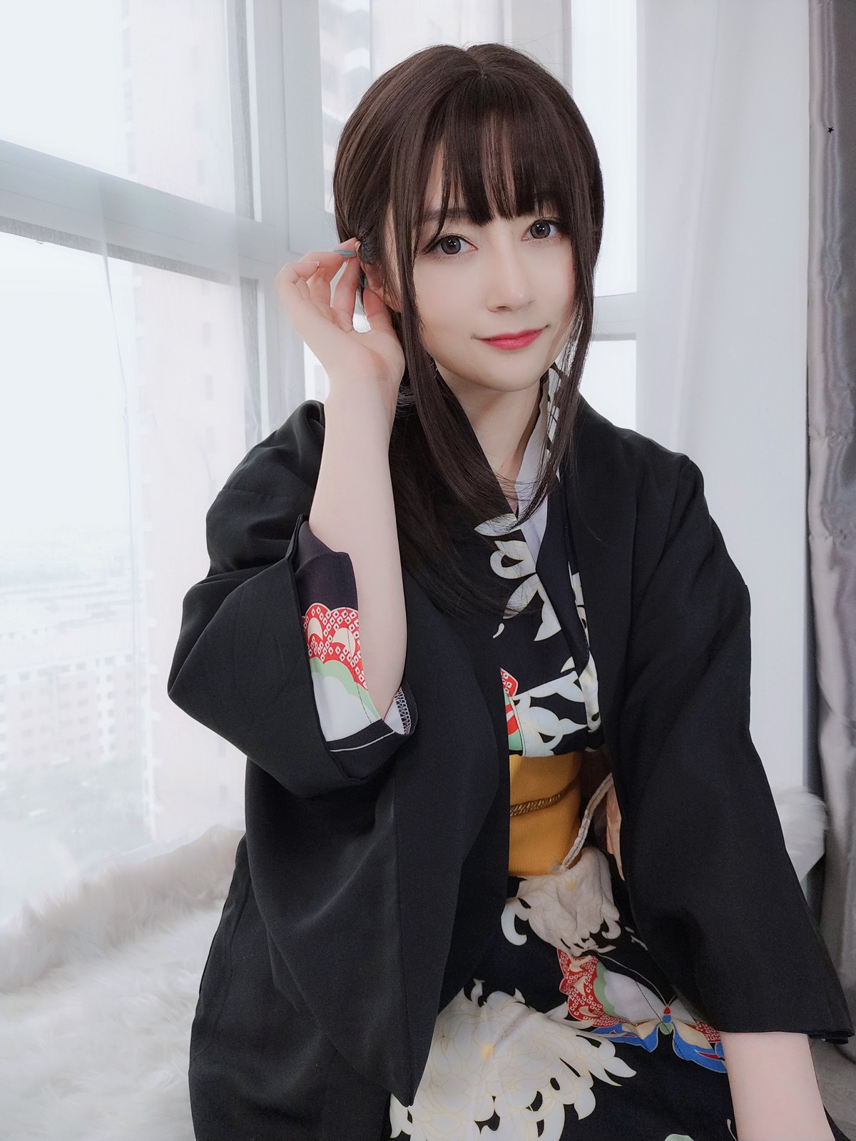 xgyw.top_Coser小姐姐白银和服下的秘密主题私房性感和服半撩露情趣内裤撩人诱惑写真64P