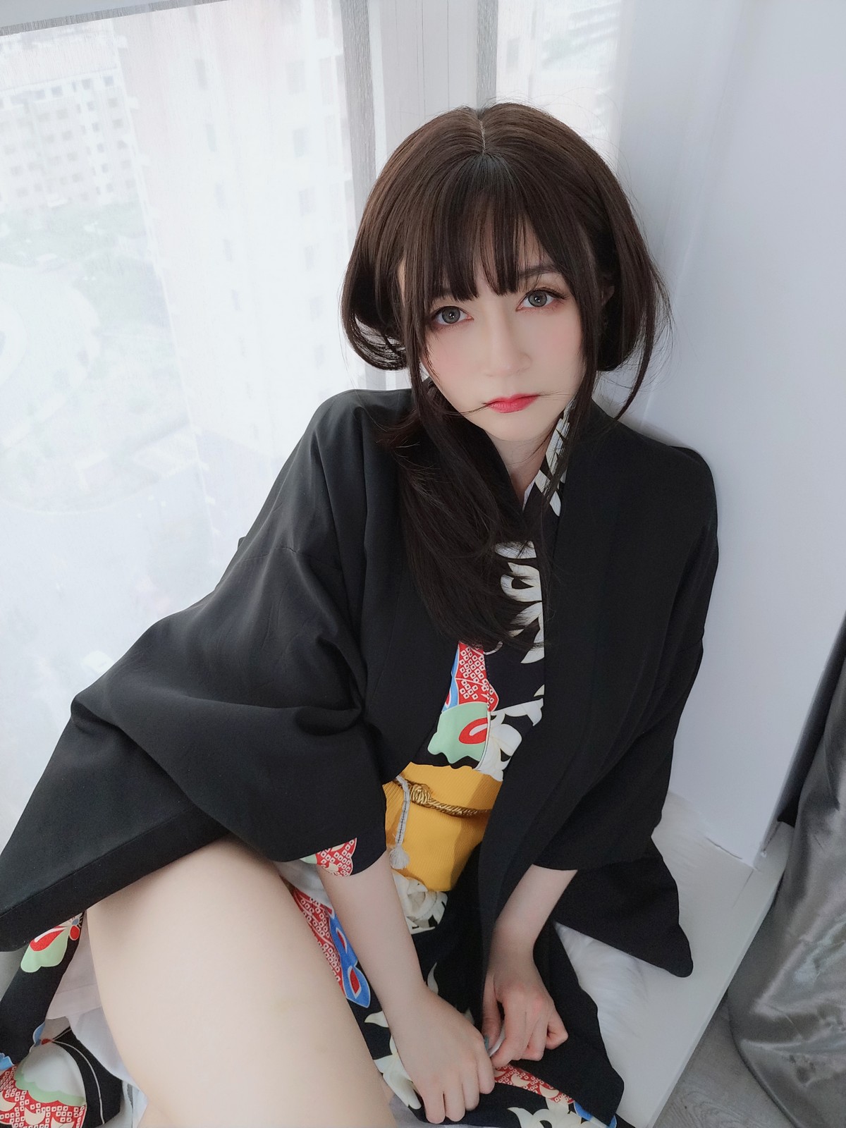 xgyw.top_Coser小姐姐白银和服下的秘密主题私房性感和服半撩露情趣内裤撩人诱惑写真64P