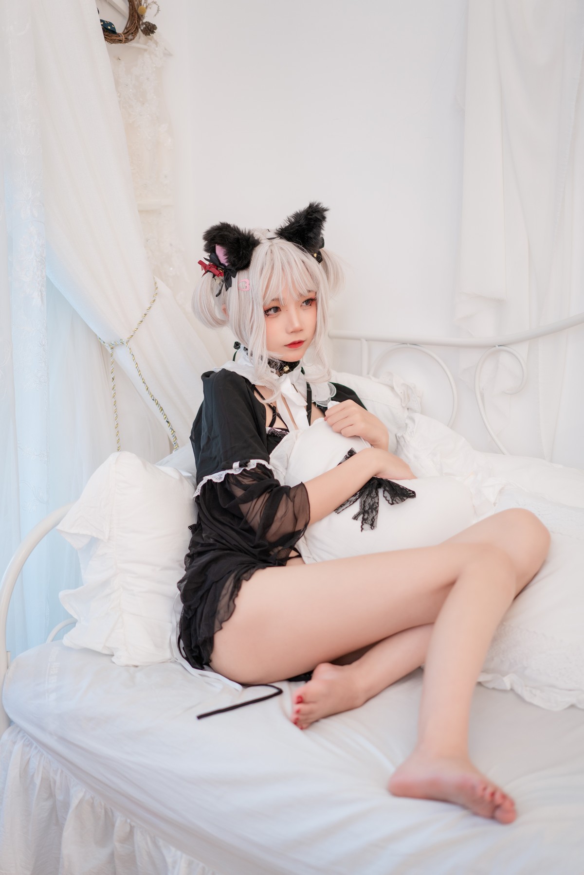 xgyw.top_清纯少女五更百鬼性感猫娘主题私房猫女郎装扮黑色薄纱服饰秀完美身材诱惑写真42P