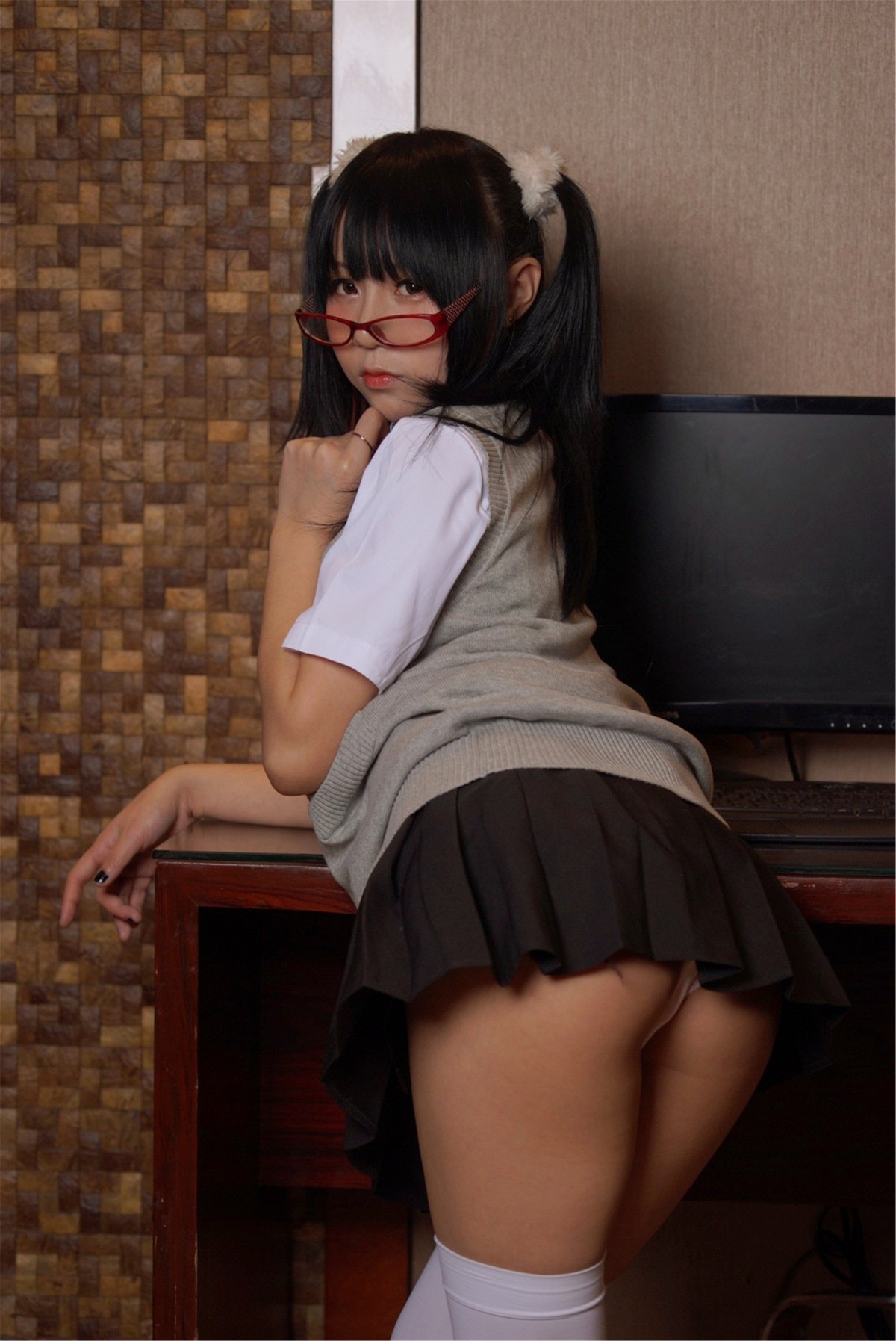 xgyw.top_Coser小姐姐白银＆摇摇乐性感姐妹花主题私房性感丝袜系列秀翘臀撩人诱惑写真125P