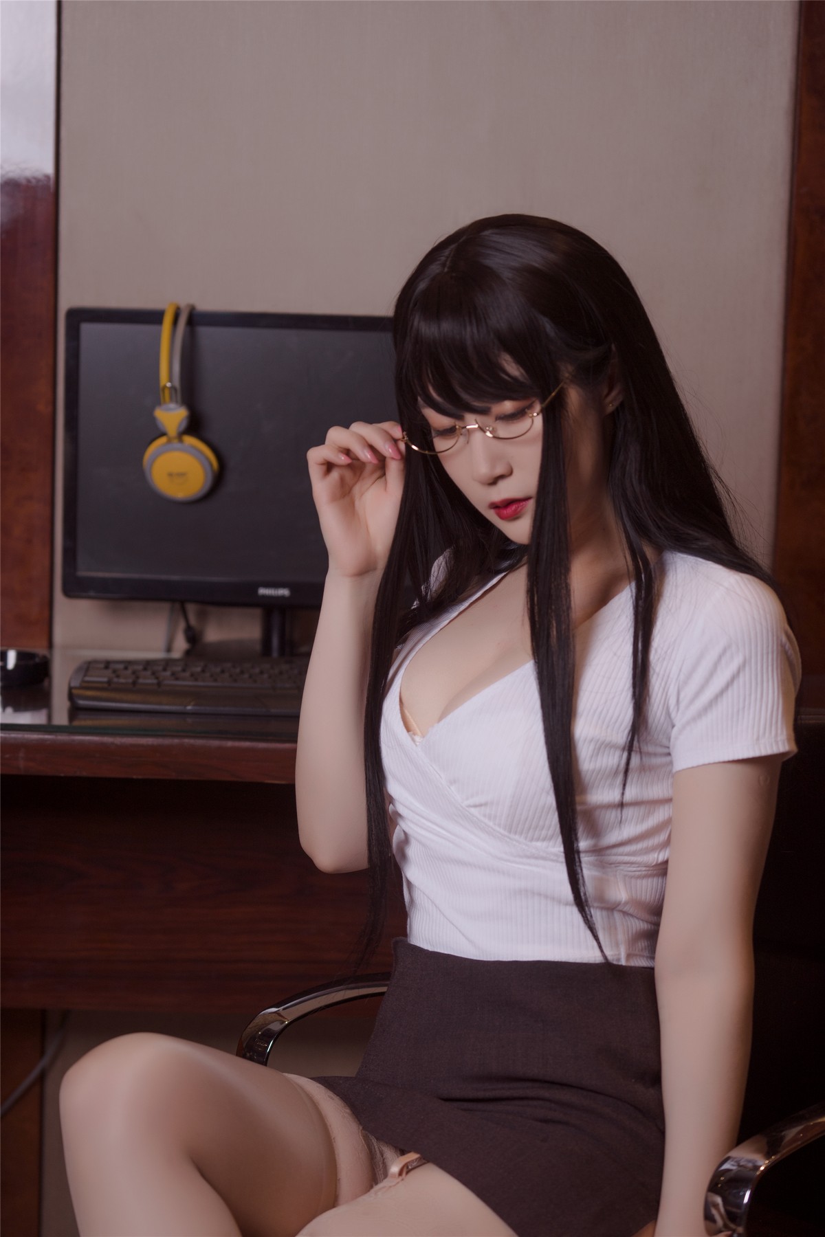 xgyw.top_Coser小姐姐白银＆摇摇乐性感姐妹花主题私房性感丝袜系列秀翘臀撩人诱惑写真125P