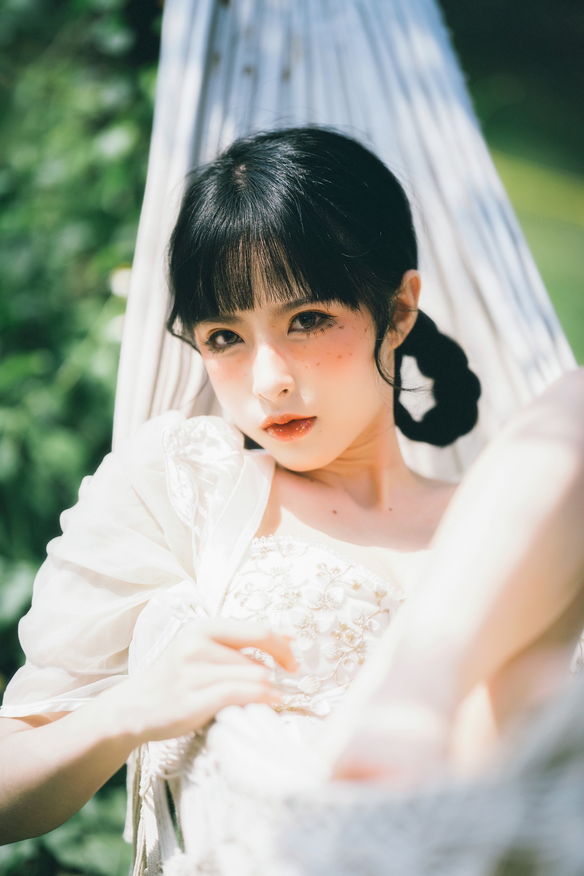 xgyw.top_性感尤物清水由乃湿水洛丽塔主题户外绿色草地上性感内衣湿身惹火诱惑写真61P