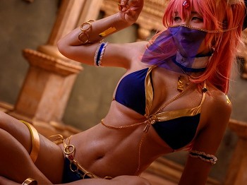 动漫博主九曲Jean-FGO主题私人性感多套服饰系列秀完美身材迷人骚扰写真167P