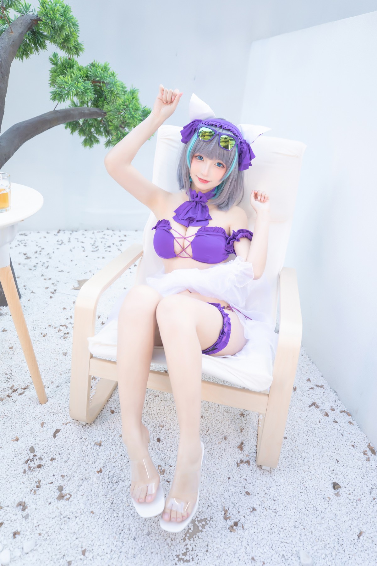 xgyw.top_萝莉美女神楽坂真冬柴郡Cos纯色庭院主题私房浴室性感比基尼秀完美身材诱惑写真150P
