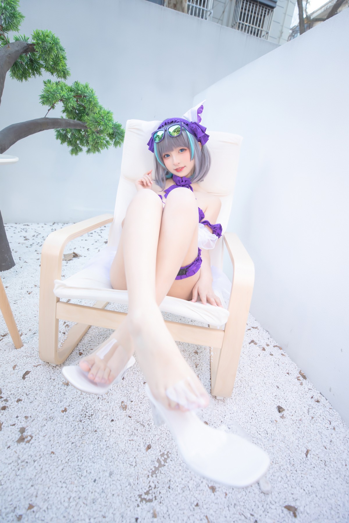 xgyw.top_萝莉美女神楽坂真冬柴郡Cos纯色庭院主题私房浴室性感比基尼秀完美身材诱惑写真150P