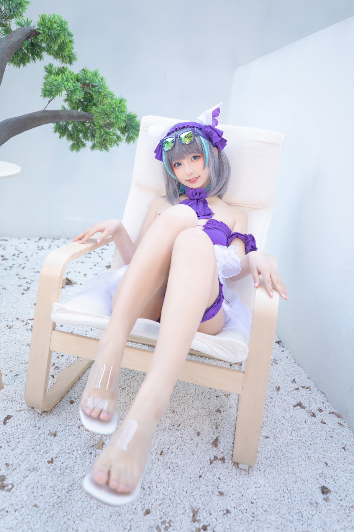 xgyw.top_萝莉美女神楽坂真冬柴郡Cos纯色庭院主题私房浴室性感比基尼秀完美身材诱惑写真150P