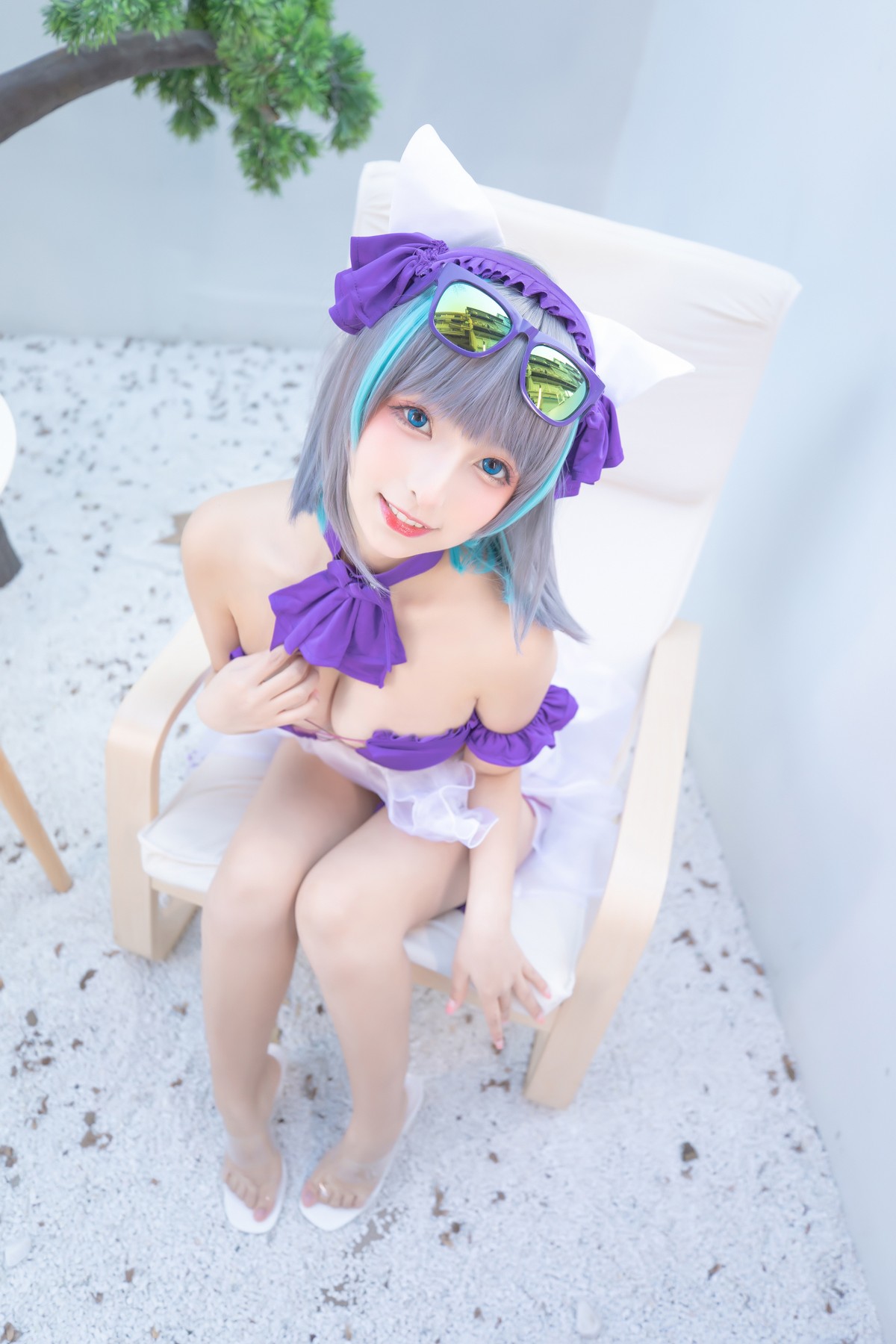 xgyw.top_萝莉美女神楽坂真冬柴郡Cos纯色庭院主题私房浴室性感比基尼秀完美身材诱惑写真150P