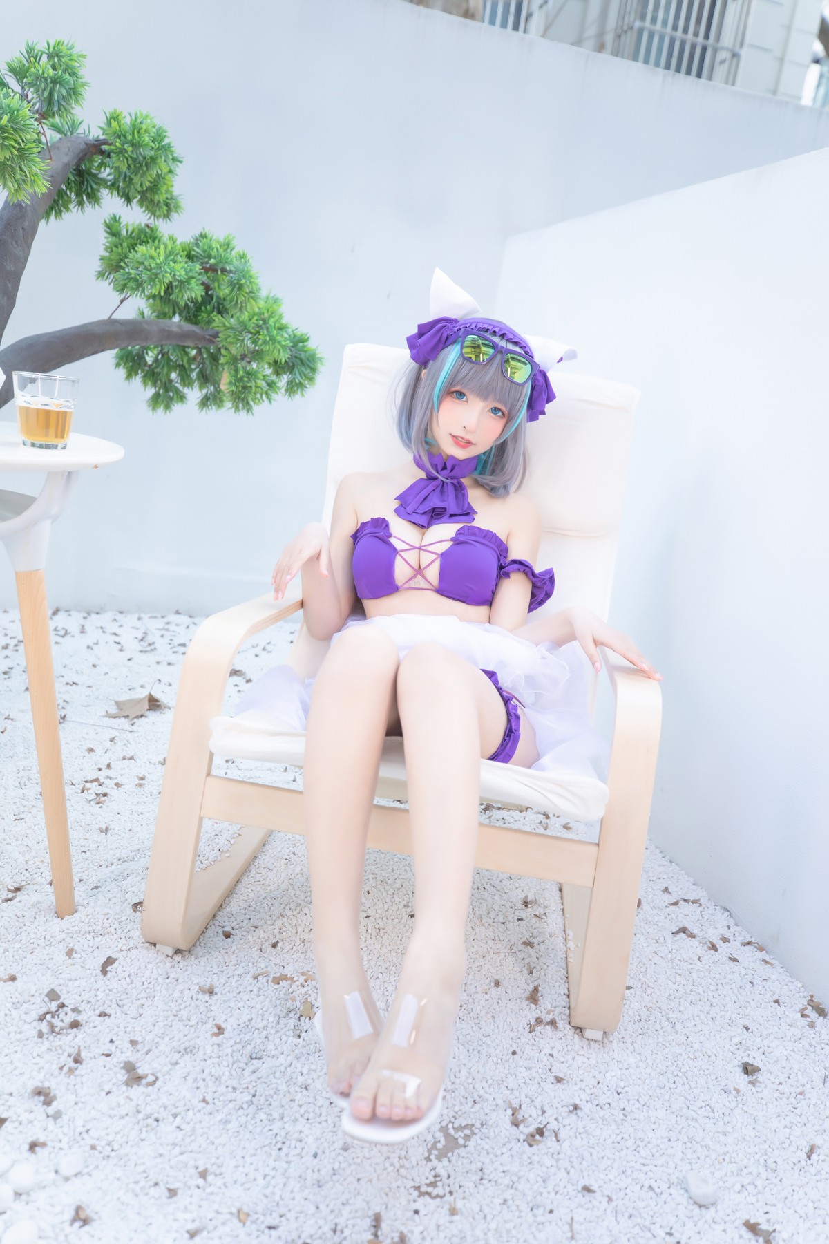 xgyw.top_萝莉美女神楽坂真冬柴郡Cos纯色庭院主题私房浴室性感比基尼秀完美身材诱惑写真150P