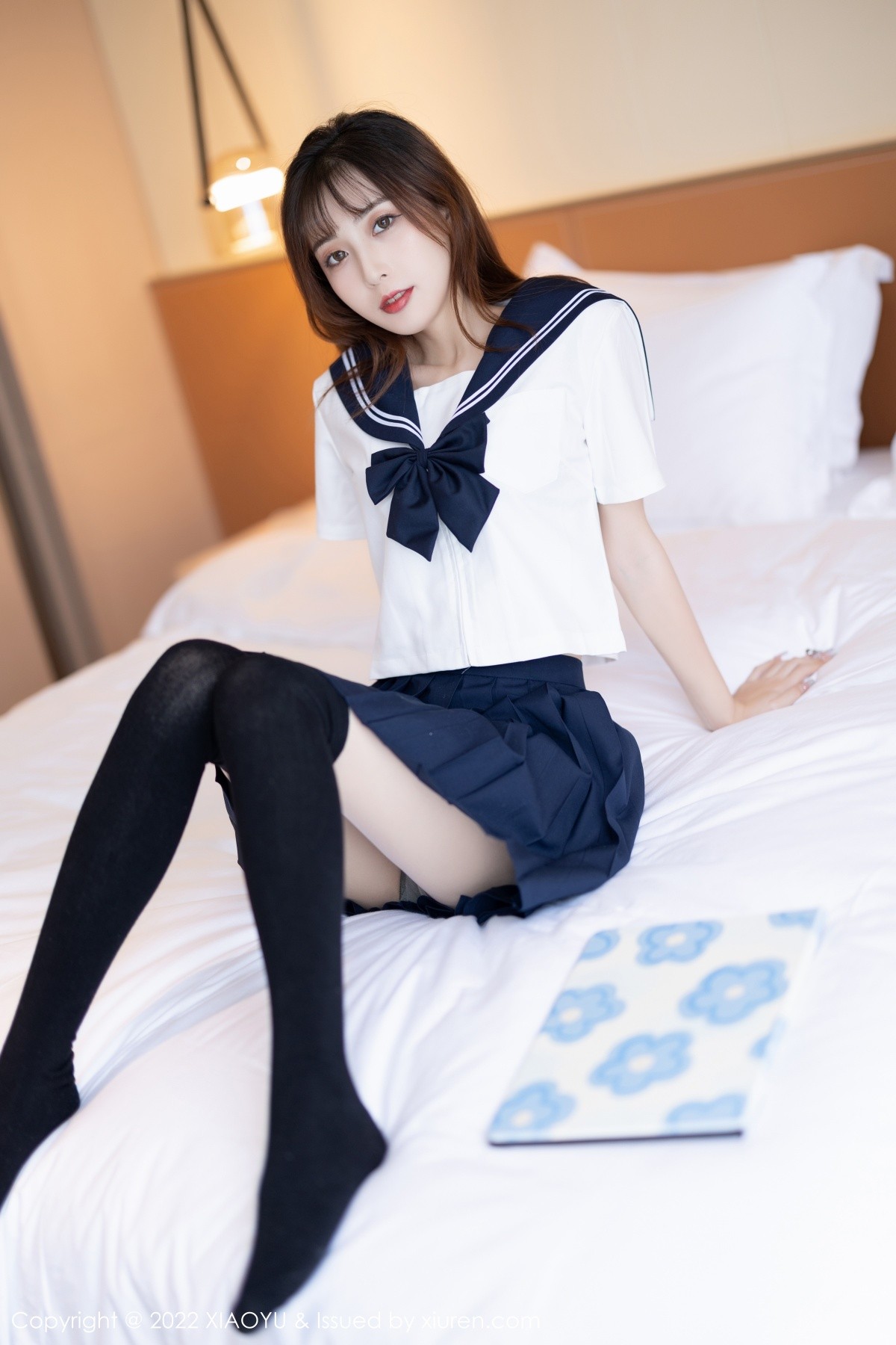 xgyw.top_[XiaoYu画语界]Vol.726_模特林星阑性感JK制服配黑丝袜半脱露蕾丝内衣撩人诱惑写真82P