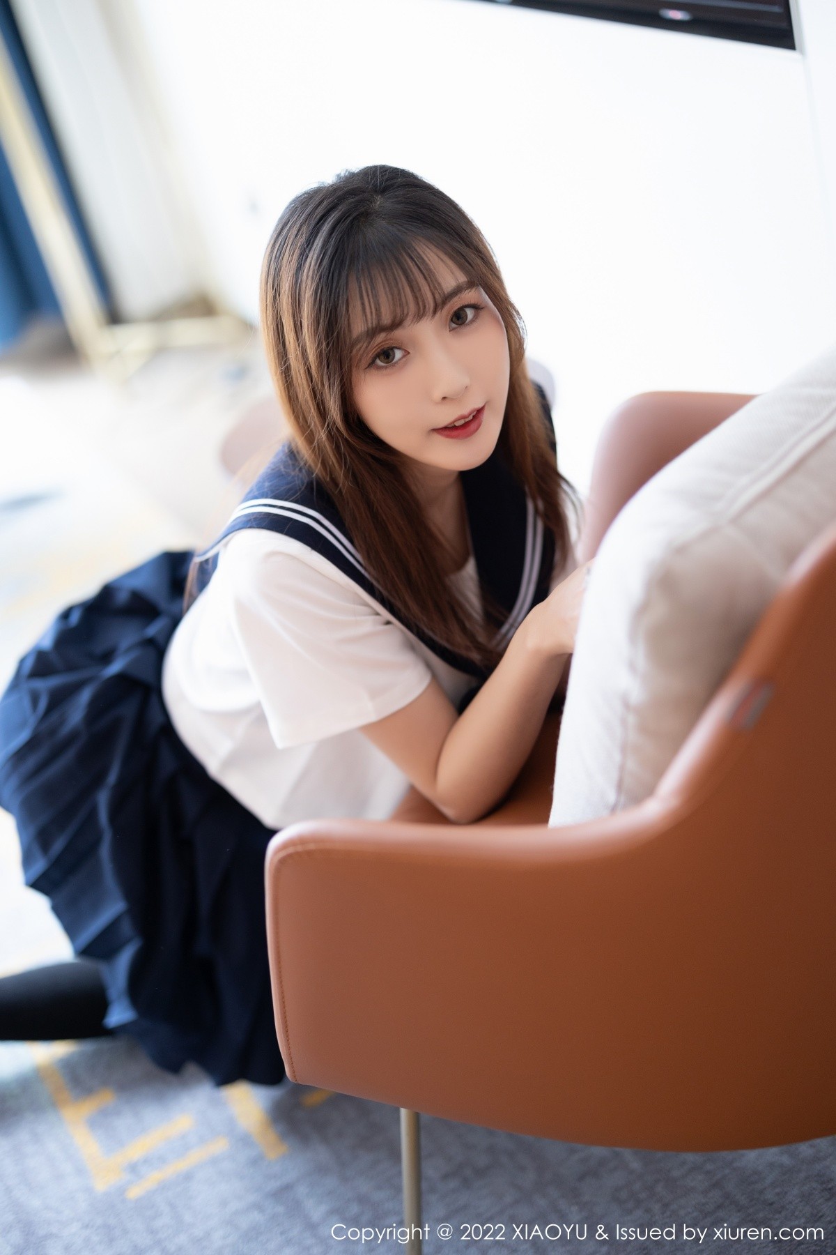 xgyw.top_[XiaoYu画语界]Vol.726_模特林星阑性感JK制服配黑丝袜半脱露蕾丝内衣撩人诱惑写真82P