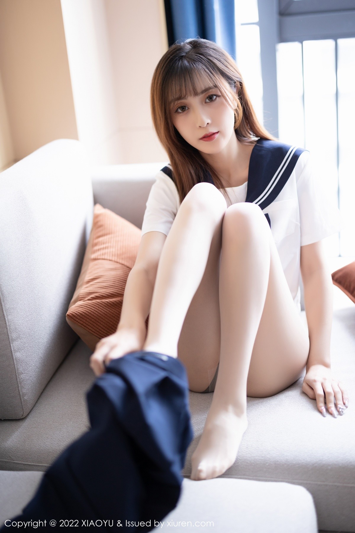 xgyw.top_[XiaoYu画语界]Vol.726_模特林星阑性感JK制服配黑丝袜半脱露蕾丝内衣撩人诱惑写真82P