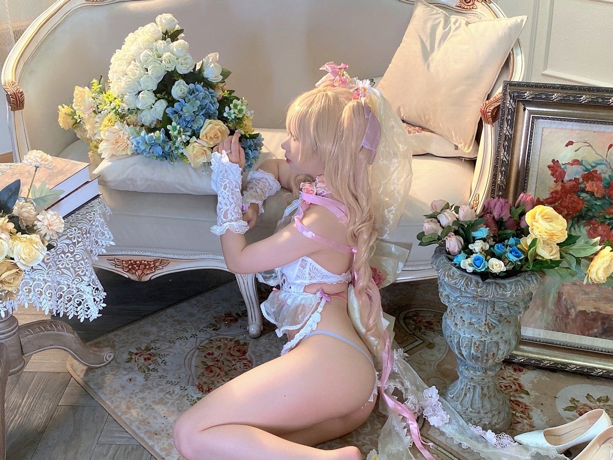 xgyw.top_网络美女一北亦北天命之子赫克特主题私房白色缕空情趣服饰秀惹火身材诱惑写真66P