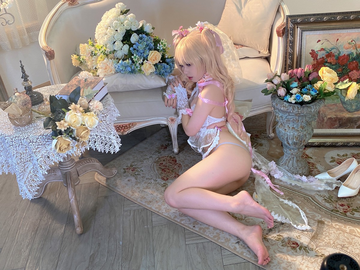 xgyw.top_网络美女一北亦北天命之子赫克特主题私房白色缕空情趣服饰秀惹火身材诱惑写真66P