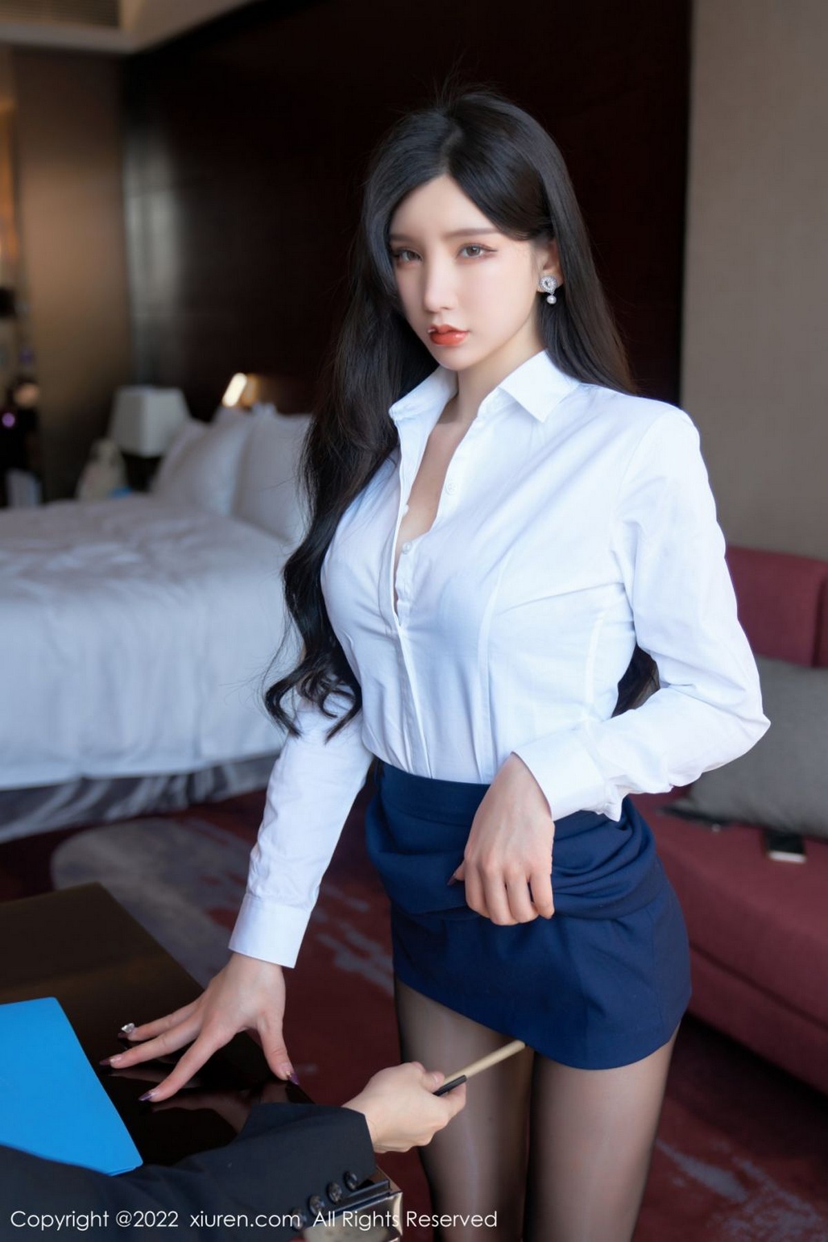 xgyw.top_XiuRen第4708期_女神周于希Sally职场风云黑色蕾丝情趣内衣秀惹火身材诱惑写真82P