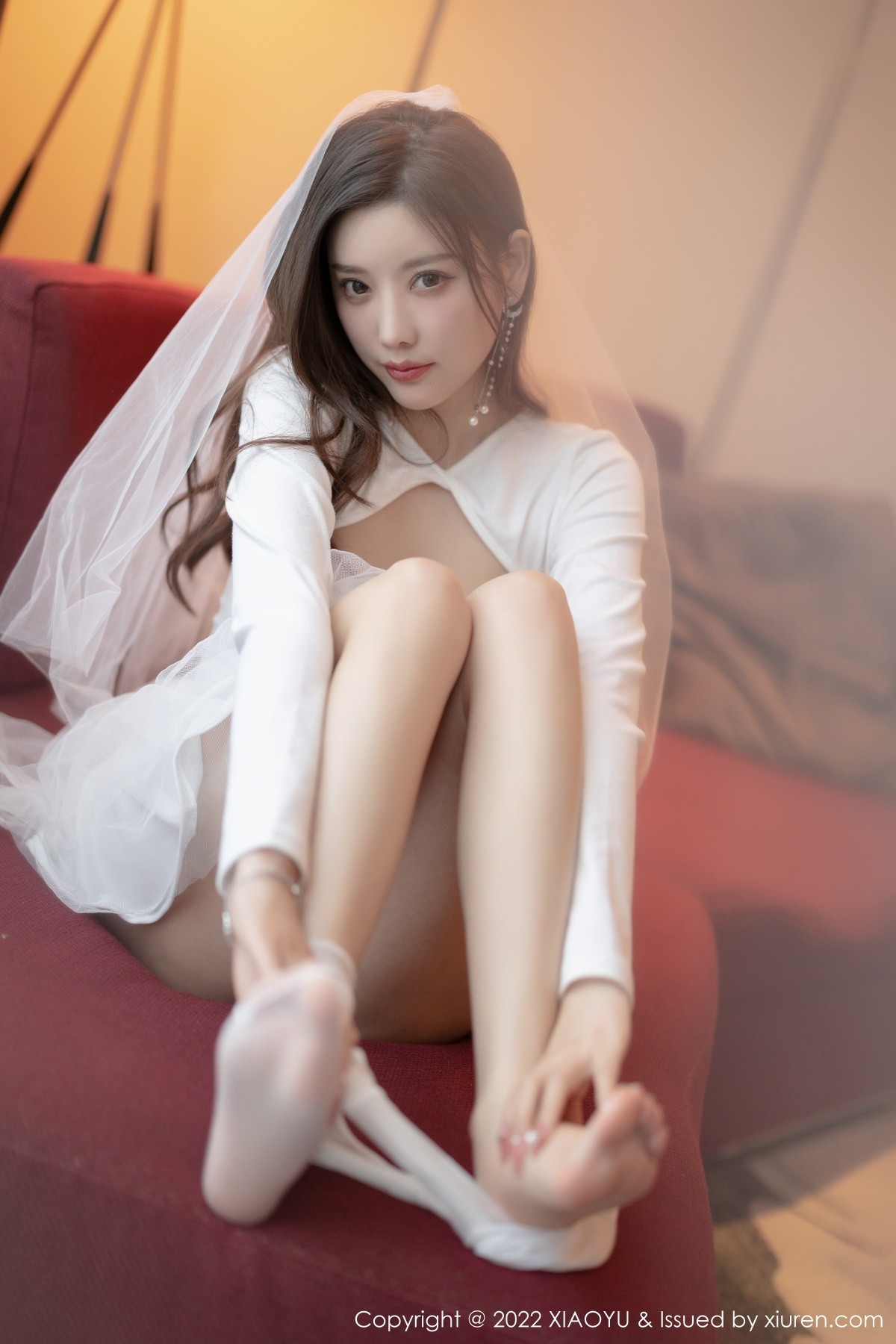 xgyw.top_[XiaoYu画语界]Vol.739_女神杨晨晨Yome性感白色婚纱配白丝袜秀完美身材惹火诱惑写真72P