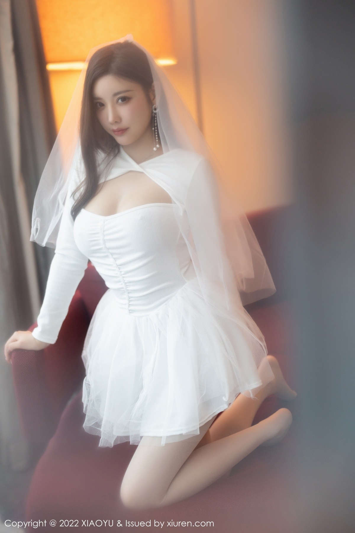 xgyw.top_[XiaoYu画语界]Vol.739_女神杨晨晨Yome性感白色婚纱配白丝袜秀完美身材惹火诱惑写真72P