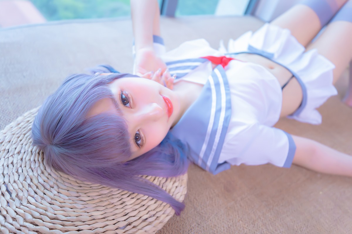 xgyw.top_萝莉美女神楽坂真冬灰丝吊带JK主题私房性感超短裙配灰丝袜秀翘臀美腿诱惑写真75P
