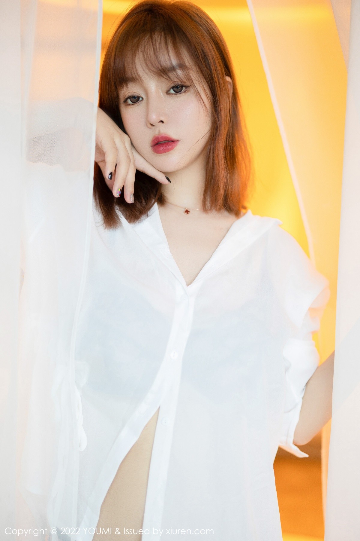 xgyw.top_[YouMi尤蜜荟]Vol.767_女神王雨纯三亚旅拍私房白色轻透上衣配蕾丝内衣完美诱惑写真73P