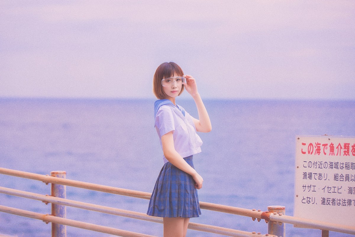xgyw.top_次元少女念雪ww六月间事主题日本旅拍系列户外性感JK制服 和服迷人诱惑写真100P