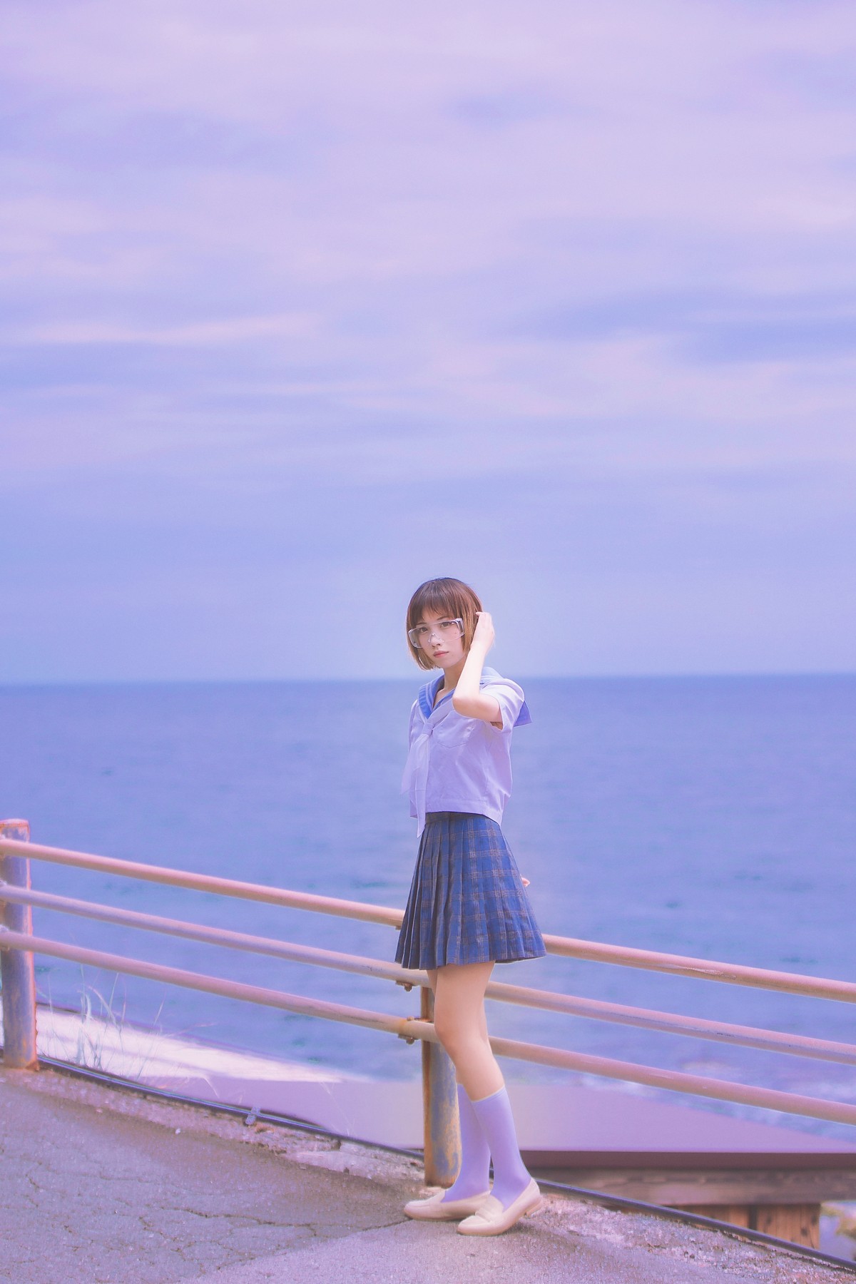 xgyw.top_次元少女念雪ww六月间事主题日本旅拍系列户外性感JK制服 和服迷人诱惑写真100P