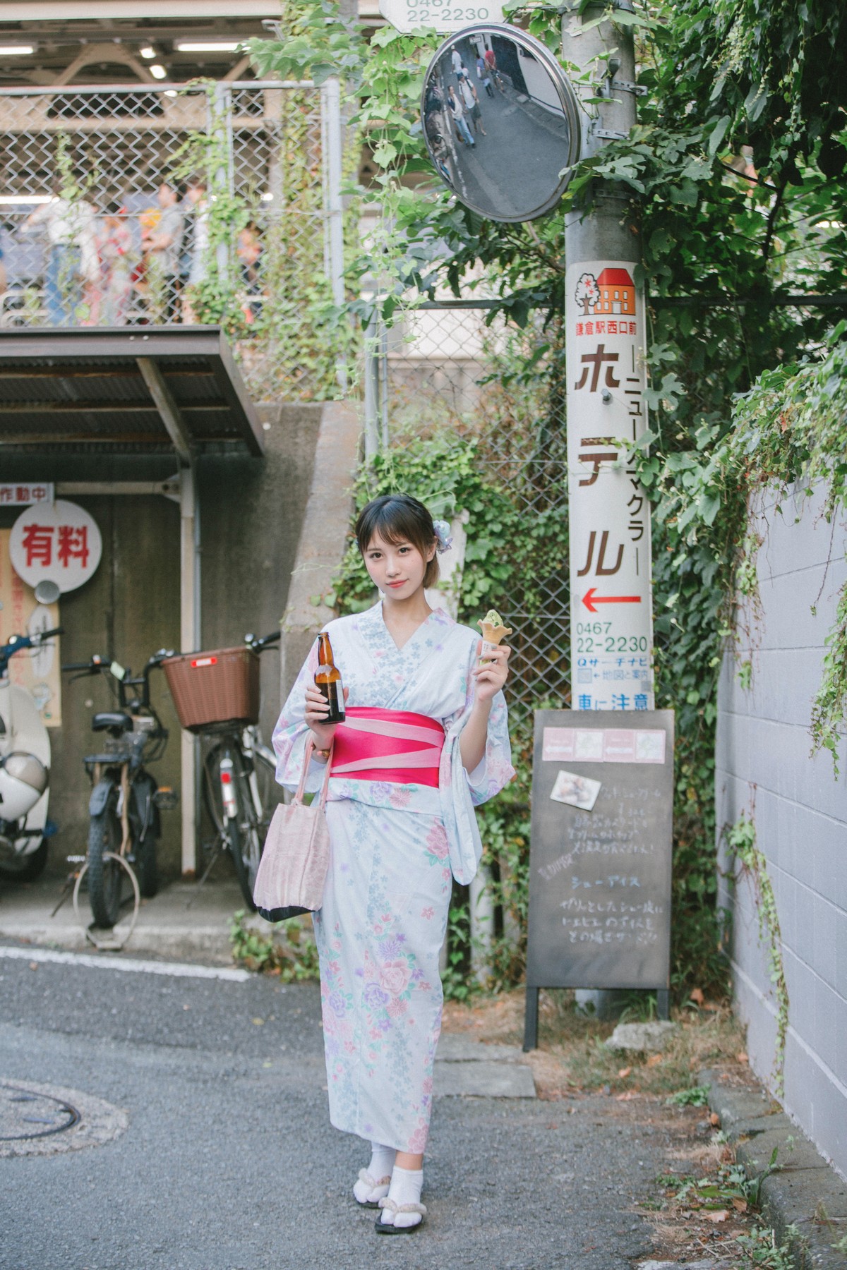 xgyw.top_次元少女念雪ww六月间事主题日本旅拍系列户外性感JK制服 和服迷人诱惑写真100P