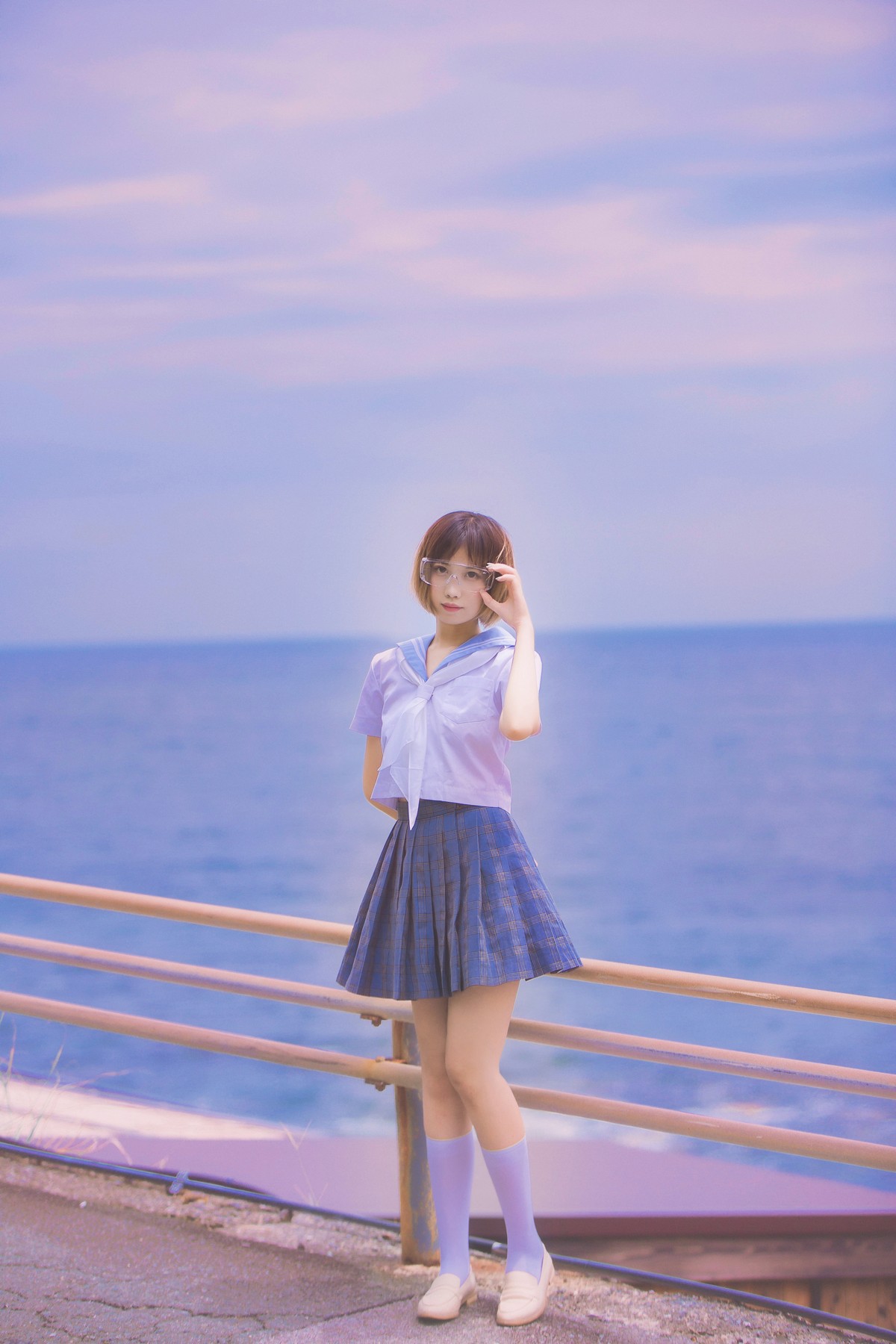 xgyw.top_次元少女念雪ww六月间事主题日本旅拍系列户外性感JK制服 和服迷人诱惑写真100P