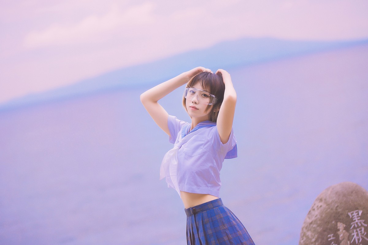 xgyw.top_次元少女念雪ww六月间事主题日本旅拍系列户外性感JK制服 和服迷人诱惑写真100P