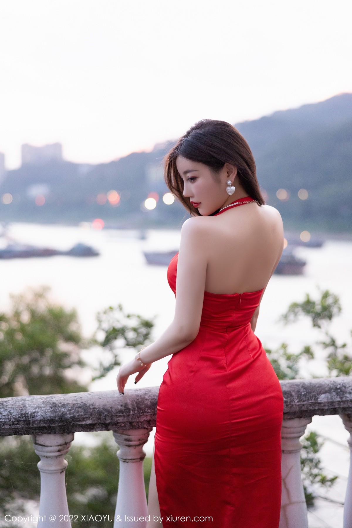 xgyw.top_[XiaoYu画语界]Vol.745_女神杨晨晨Yome丽江心愿旅拍私房性感红色蕾丝内衣诱惑写真73P