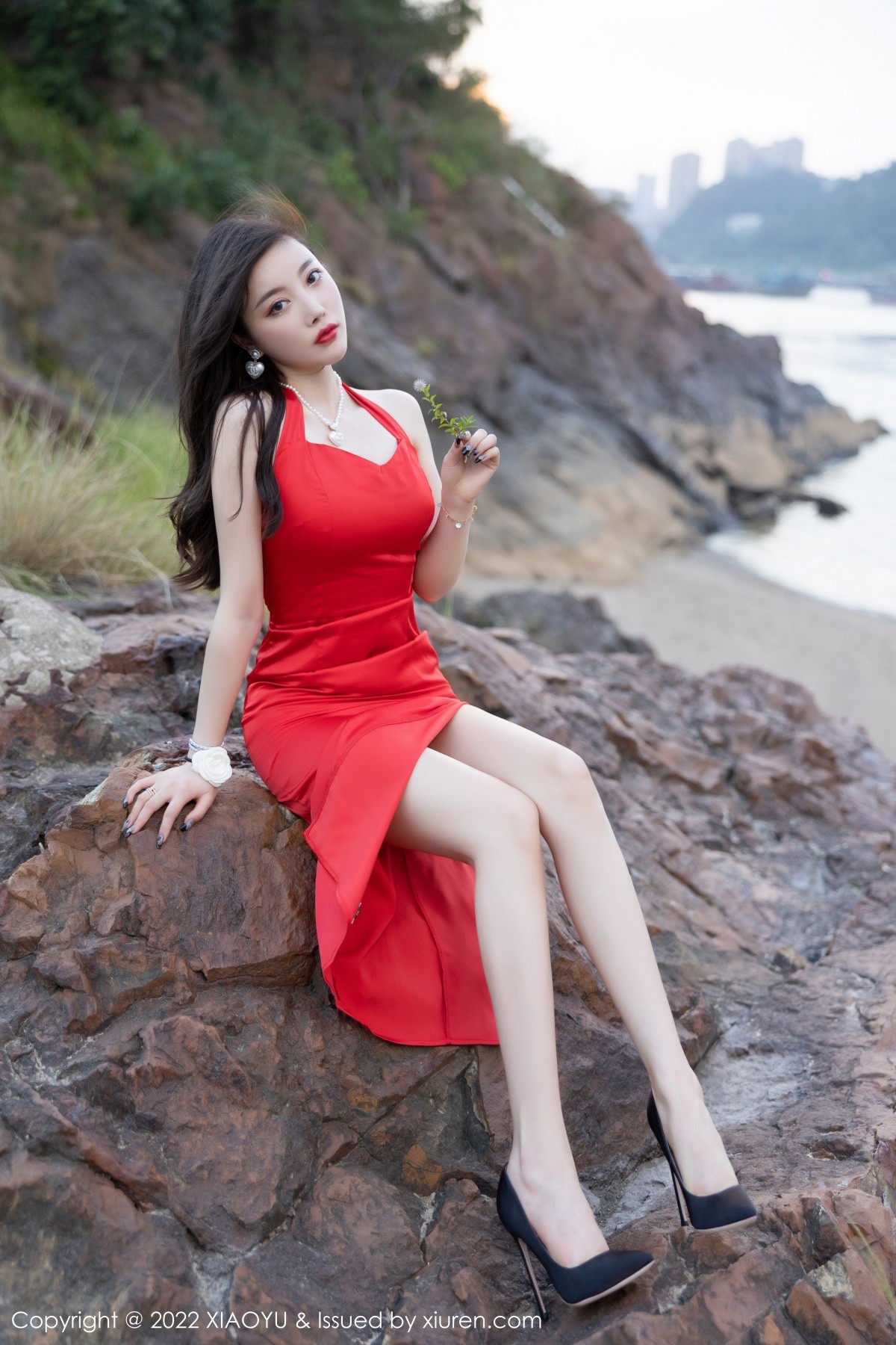 xgyw.top_[XiaoYu画语界]Vol.745_女神杨晨晨Yome丽江心愿旅拍私房性感红色蕾丝内衣诱惑写真73P