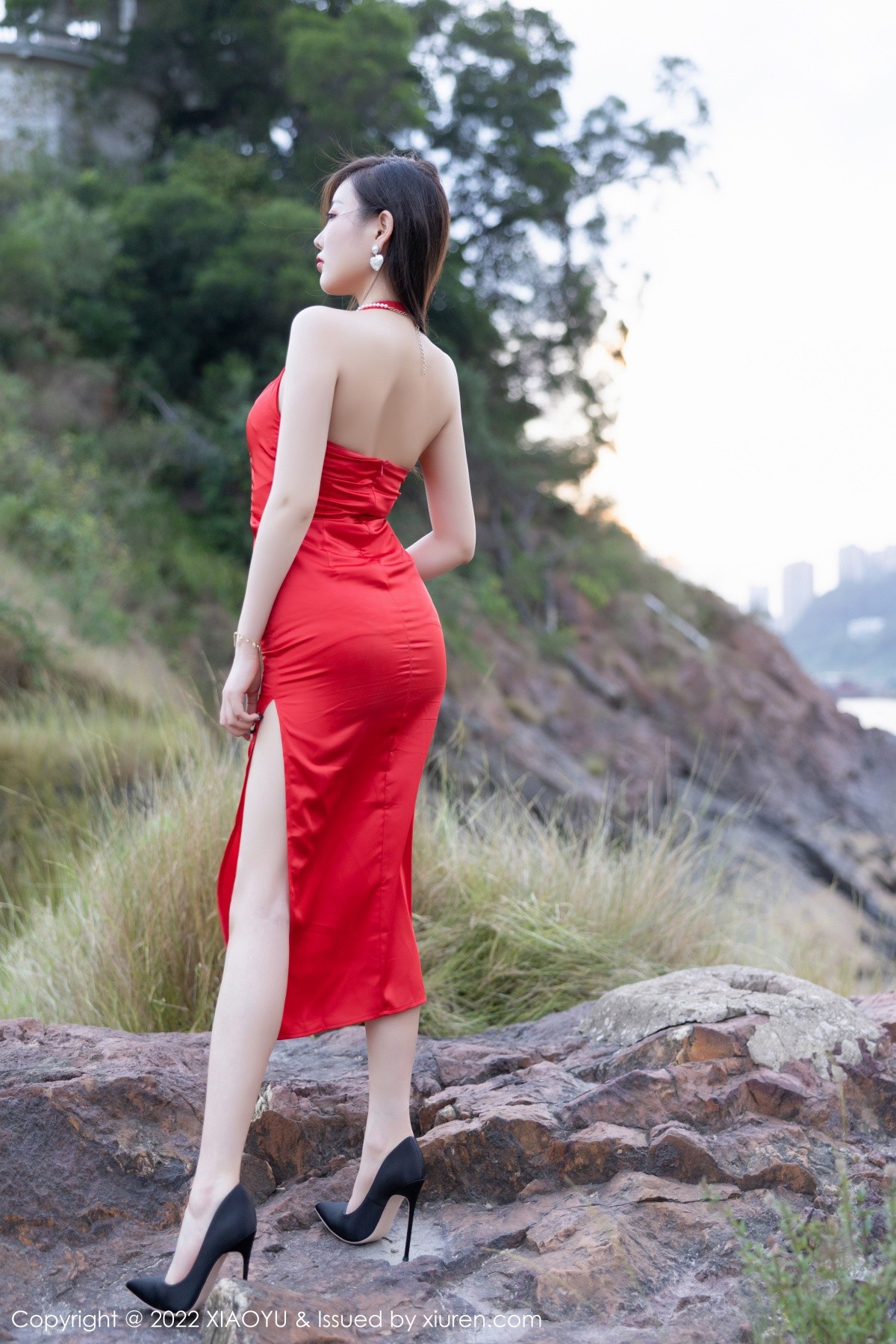 xgyw.top_[XiaoYu画语界]Vol.745_女神杨晨晨Yome丽江心愿旅拍私房性感红色蕾丝内衣诱惑写真73P