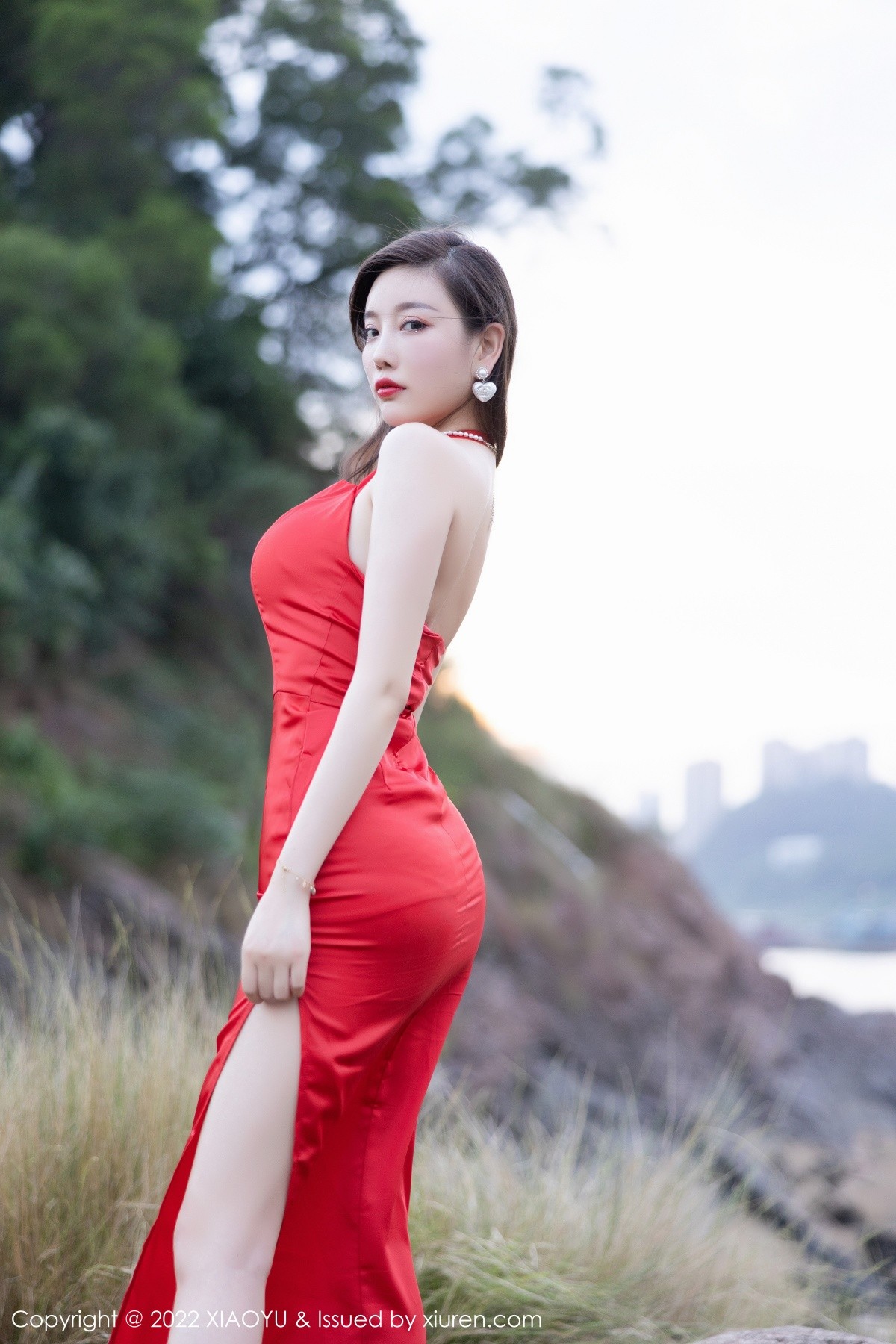 xgyw.top_[XiaoYu画语界]Vol.745_女神杨晨晨Yome丽江心愿旅拍私房性感红色蕾丝内衣诱惑写真73P