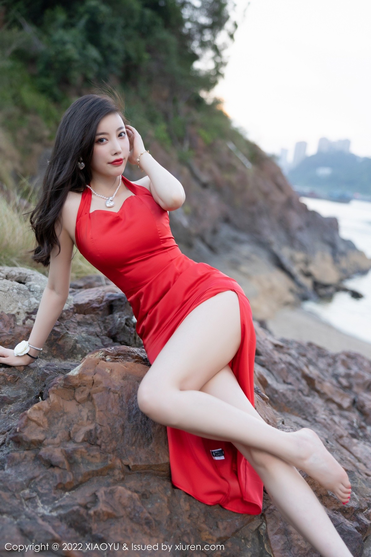 xgyw.top_[XiaoYu画语界]Vol.745_女神杨晨晨Yome丽江心愿旅拍私房性感红色蕾丝内衣诱惑写真73P