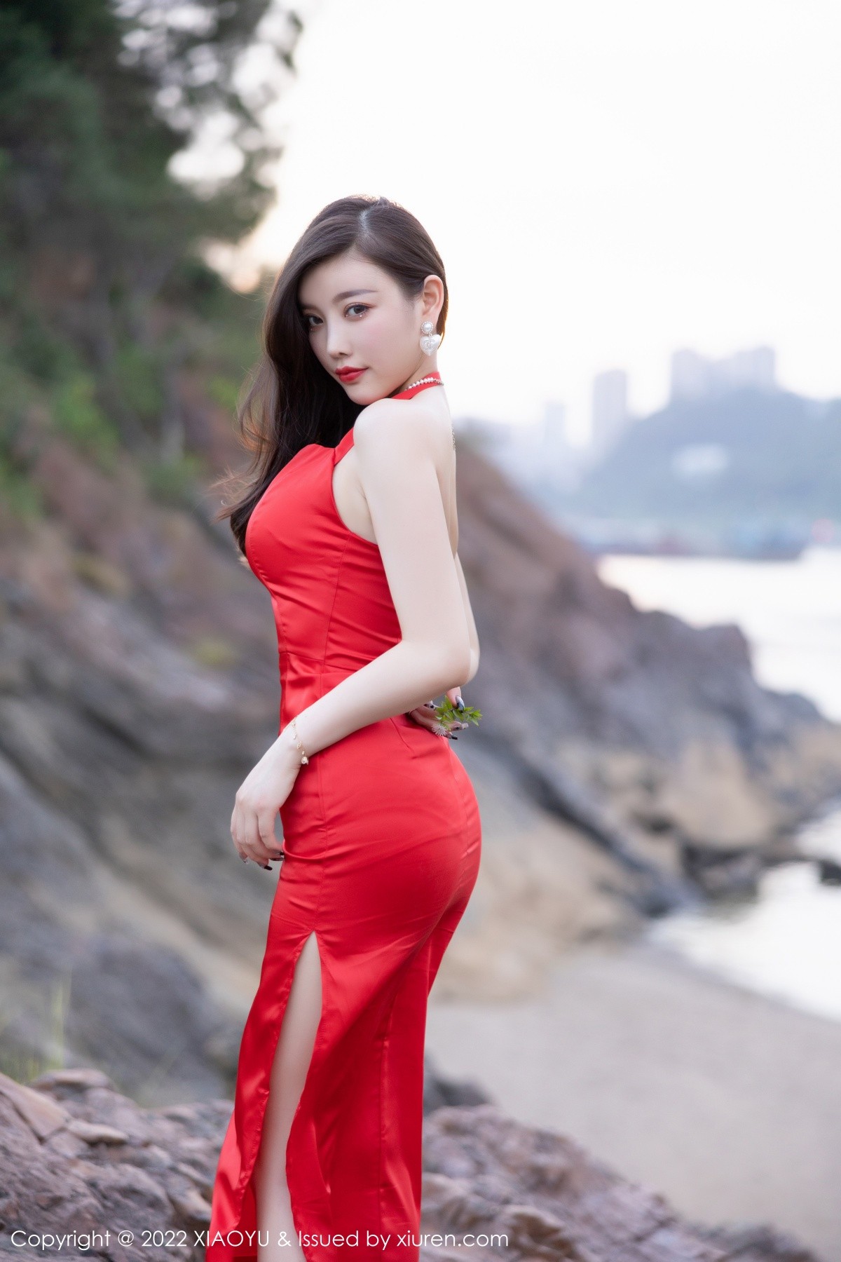 xgyw.top_[XiaoYu画语界]Vol.745_女神杨晨晨Yome丽江心愿旅拍私房性感红色蕾丝内衣诱惑写真73P