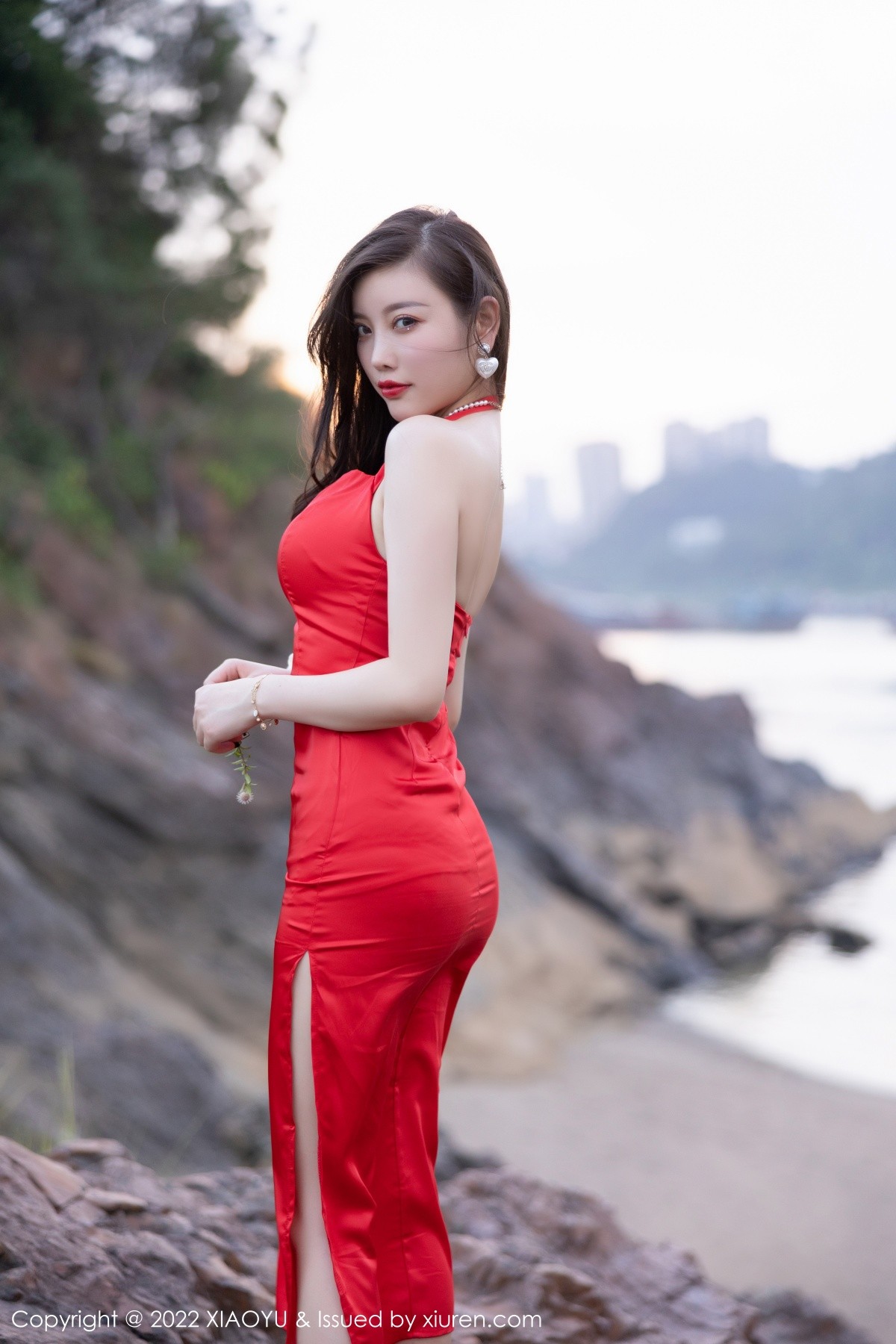 xgyw.top_[XiaoYu画语界]Vol.745_女神杨晨晨Yome丽江心愿旅拍私房性感红色蕾丝内衣诱惑写真73P