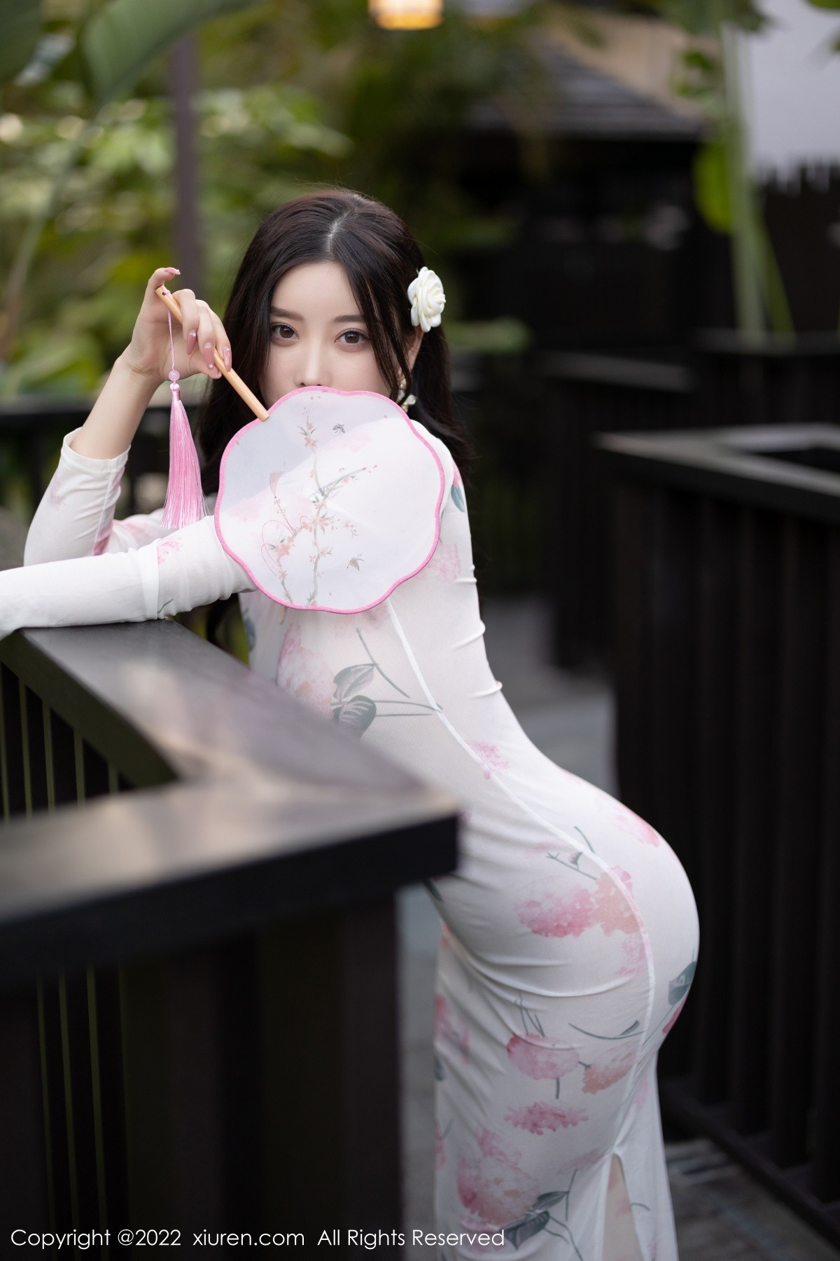 xgyw.top_XiuRen第4800期_女神杨晨晨Yome轻透白色旗袍配肉丝秀完美身材迷人诱惑写真78P