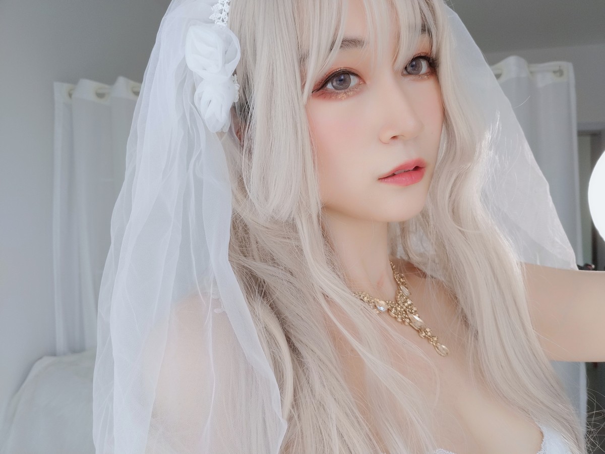 xgyw.top_Coser小姐姐白银81纯白花嫁主题私房性感白色薄纱配白丝袜露性感内衣诱惑写真161P