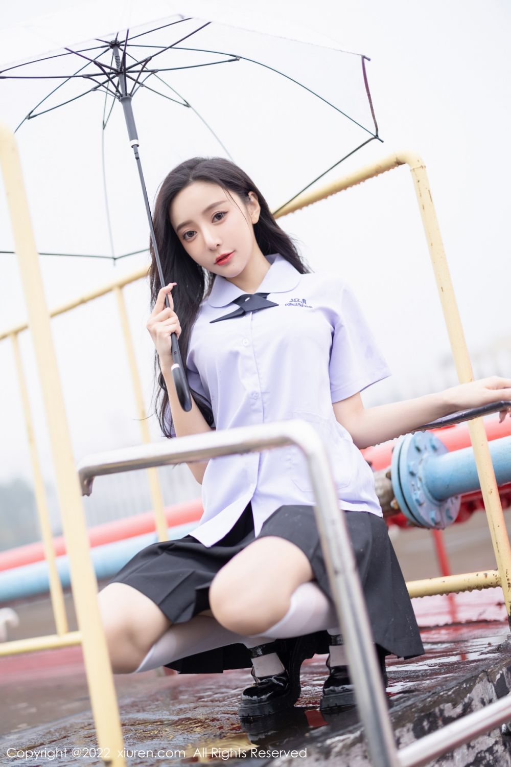 xgyw.top_XiuRen第4819期_女神王馨瑶yanni户外半脱性感JK制服露蕾丝内衣完美诱惑写真66P