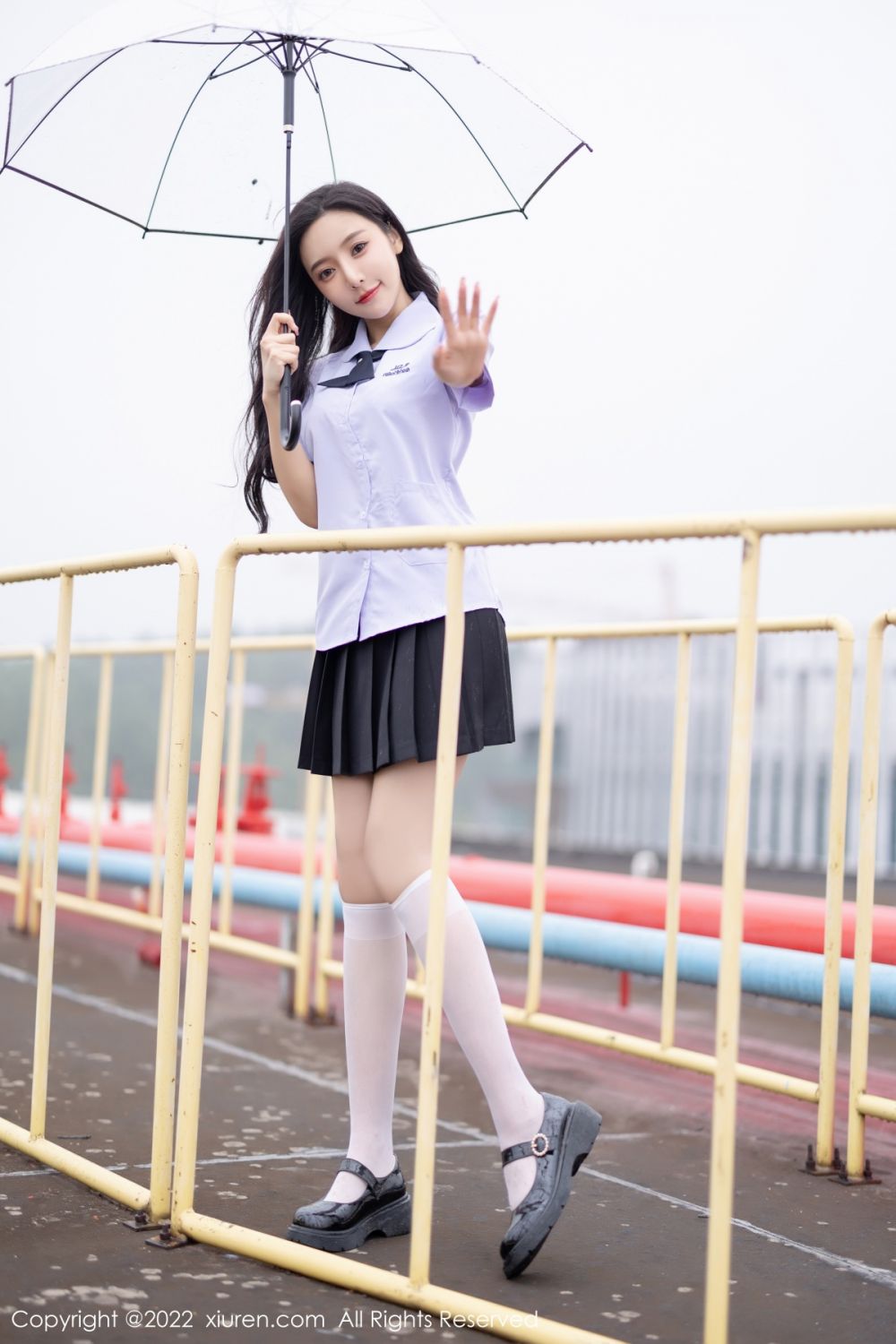 xgyw.top_XiuRen第4819期_女神王馨瑶yanni户外半脱性感JK制服露蕾丝内衣完美诱惑写真66P