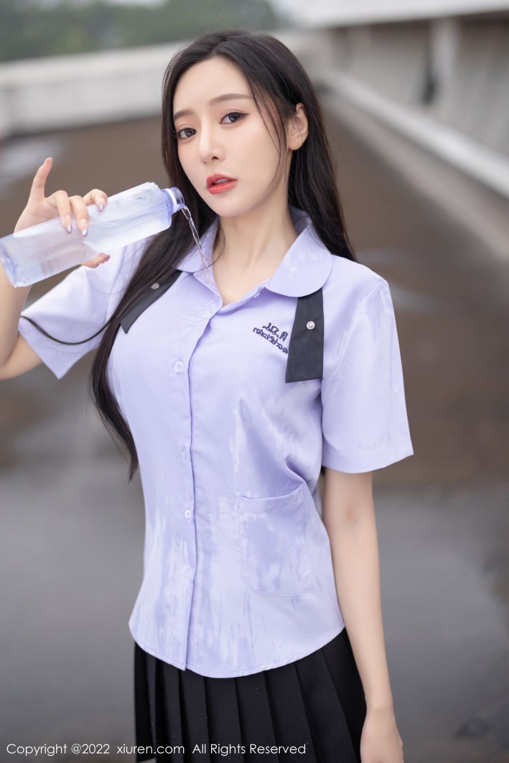xgyw.top_XiuRen第4819期_女神王馨瑶yanni户外半脱性感JK制服露蕾丝内衣完美诱惑写真66P