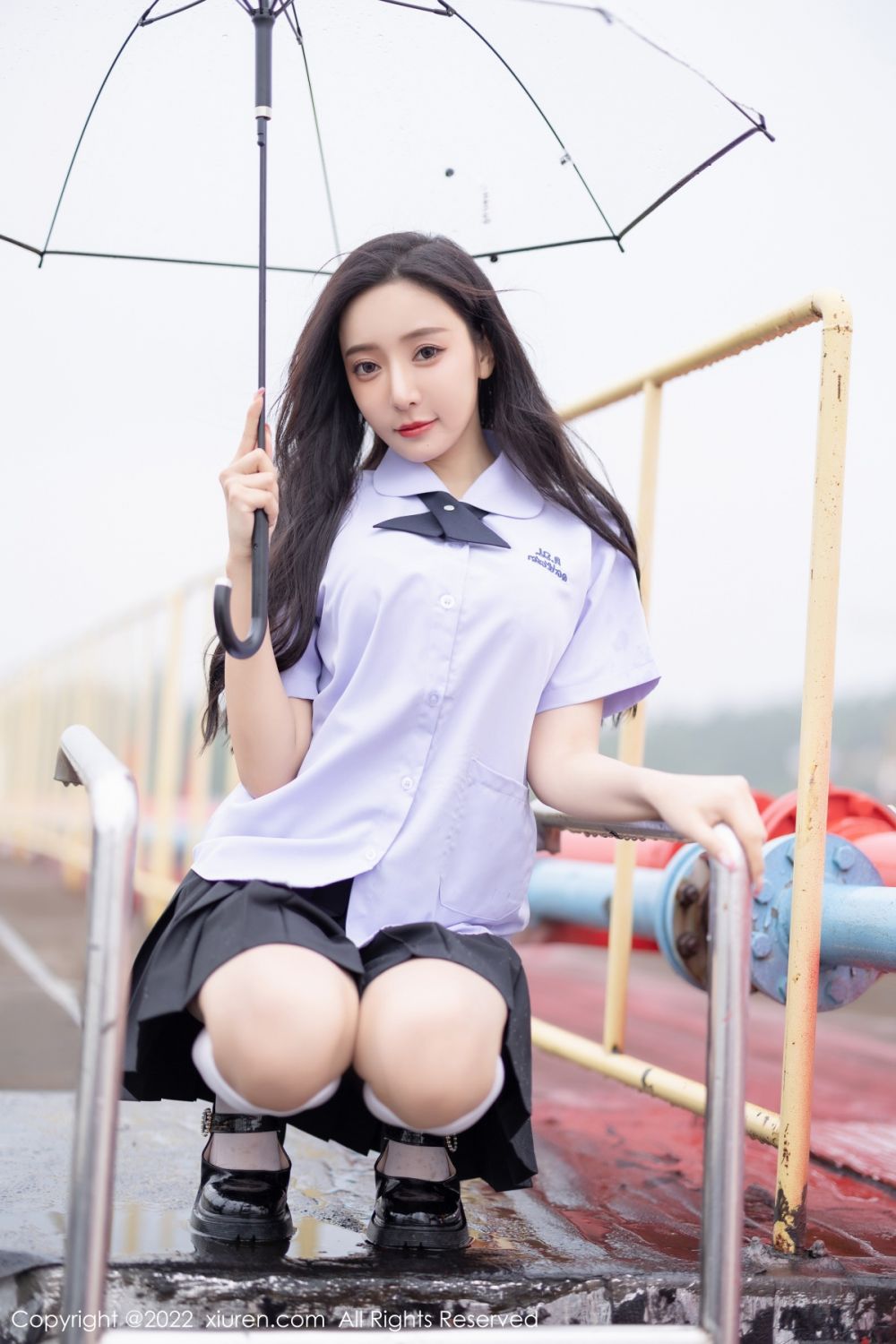 xgyw.top_XiuRen第4819期_女神王馨瑶yanni户外半脱性感JK制服露蕾丝内衣完美诱惑写真66P
