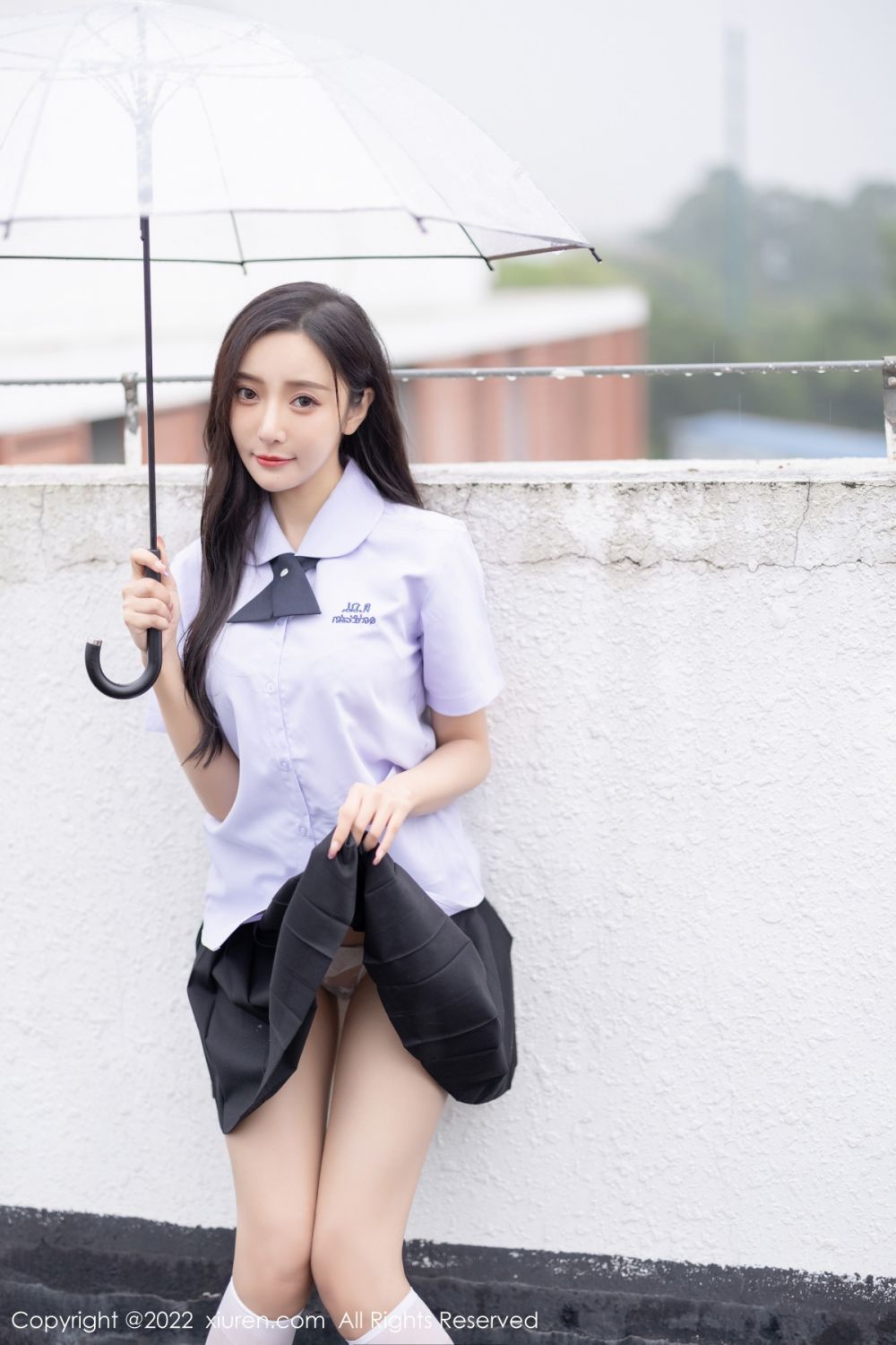 xgyw.top_XiuRen第4819期_女神王馨瑶yanni户外半脱性感JK制服露蕾丝内衣完美诱惑写真66P