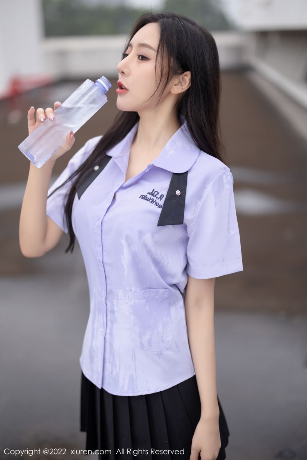 xgyw.top_XiuRen第4819期_女神王馨瑶yanni户外半脱性感JK制服露蕾丝内衣完美诱惑写真66P