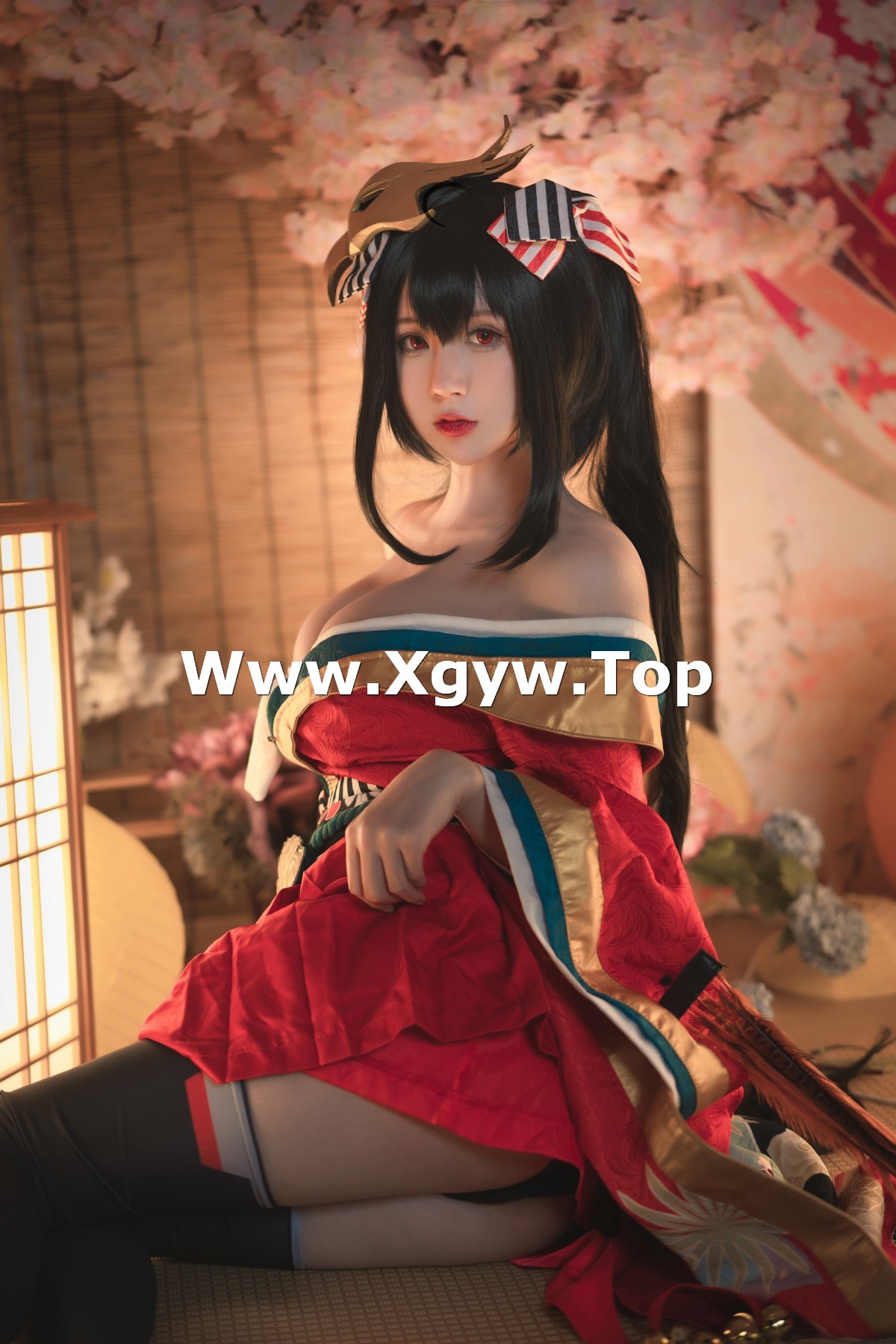 xgyw.top_网络美女西园寺南歌大凤电子档主题私房性感旗袍系列配黑丝袜秀翘臀美腿诱惑写真93P